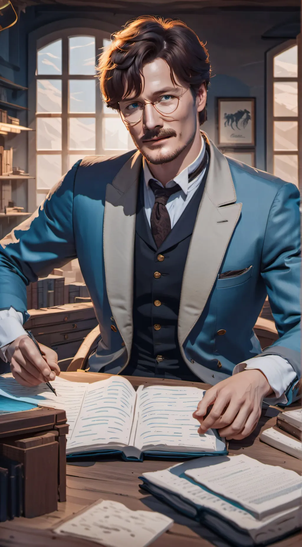 ai character: Cassandra lupin background