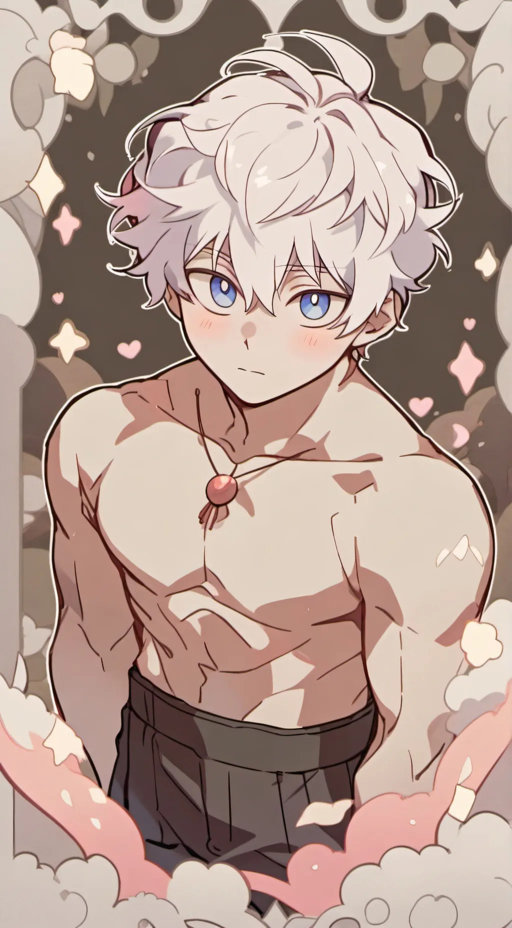 ai character: Killua Zoldyck  background