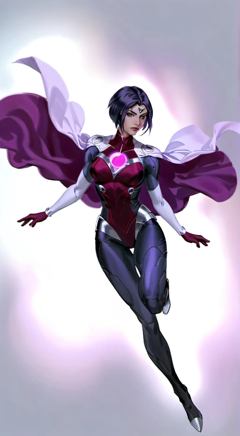 ai character: Raven  background