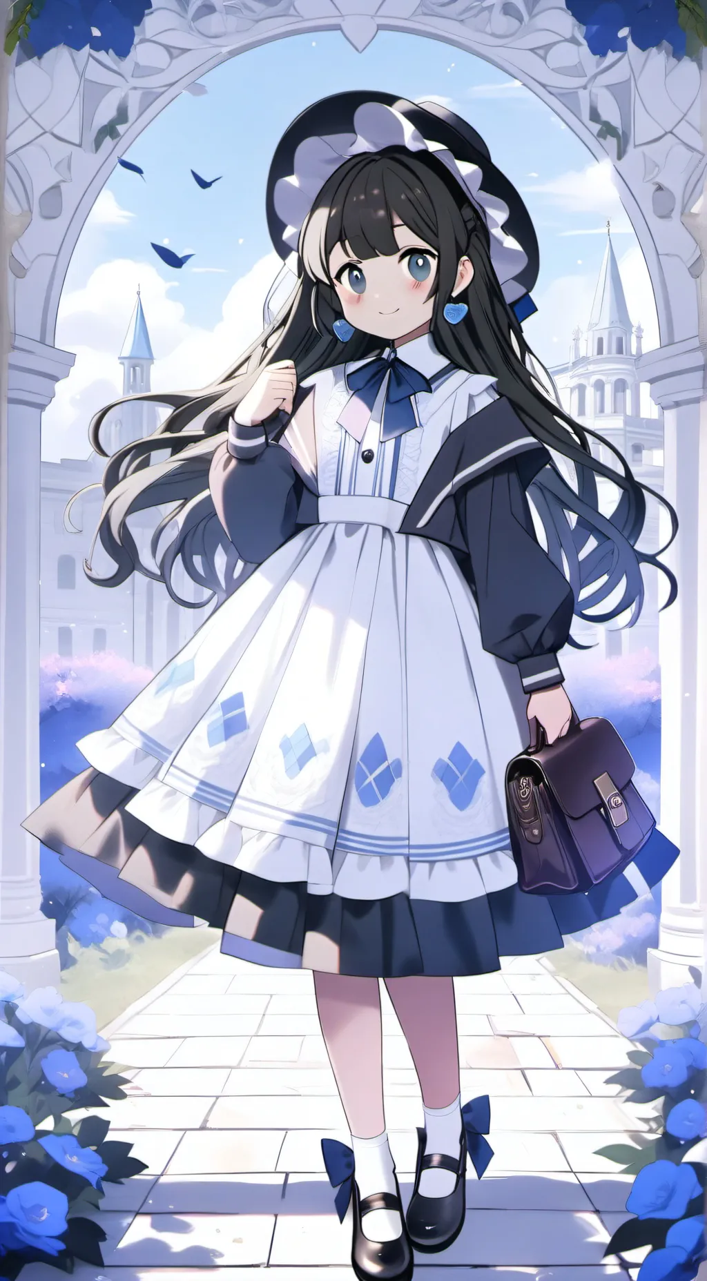 ai character: Fátima Valeria  background
