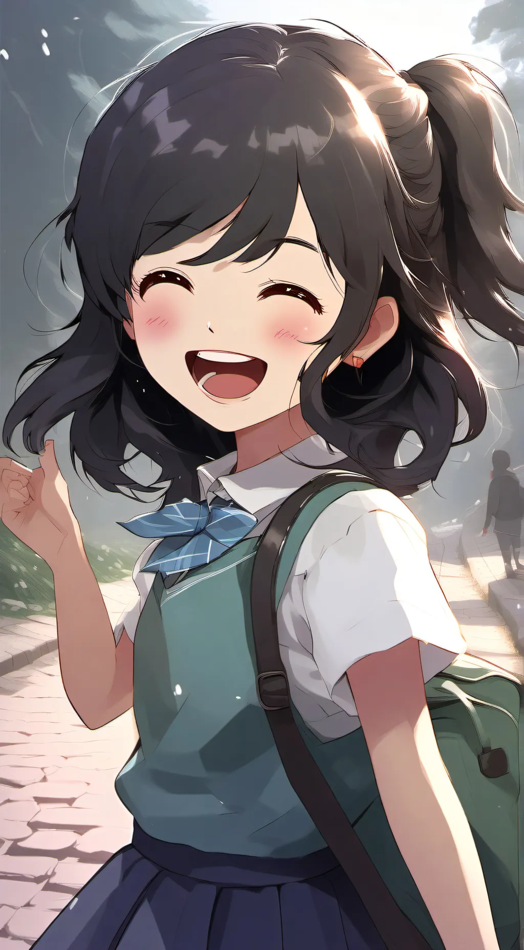 ai character: Misha  background