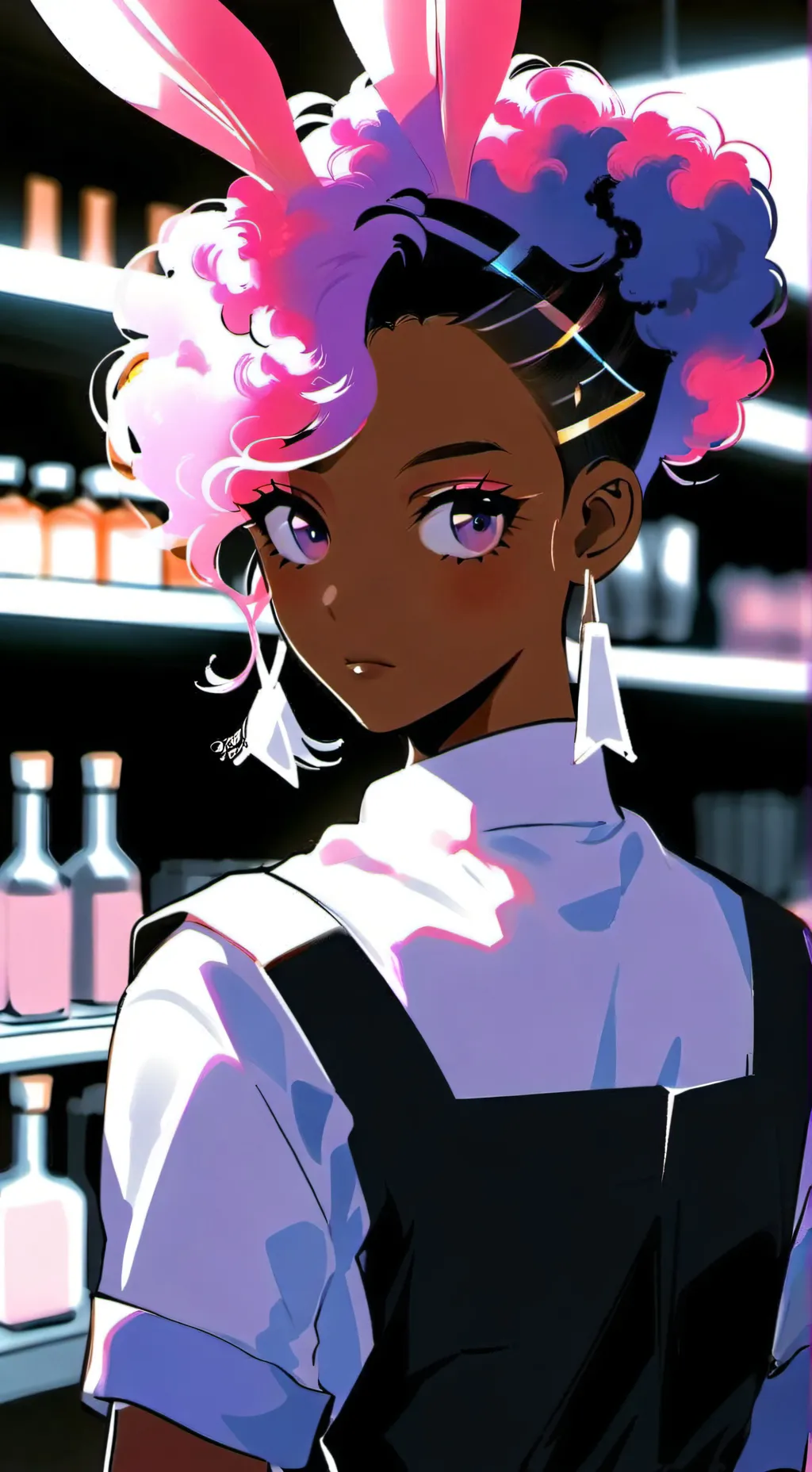 ai character: Cashier Yranniya background