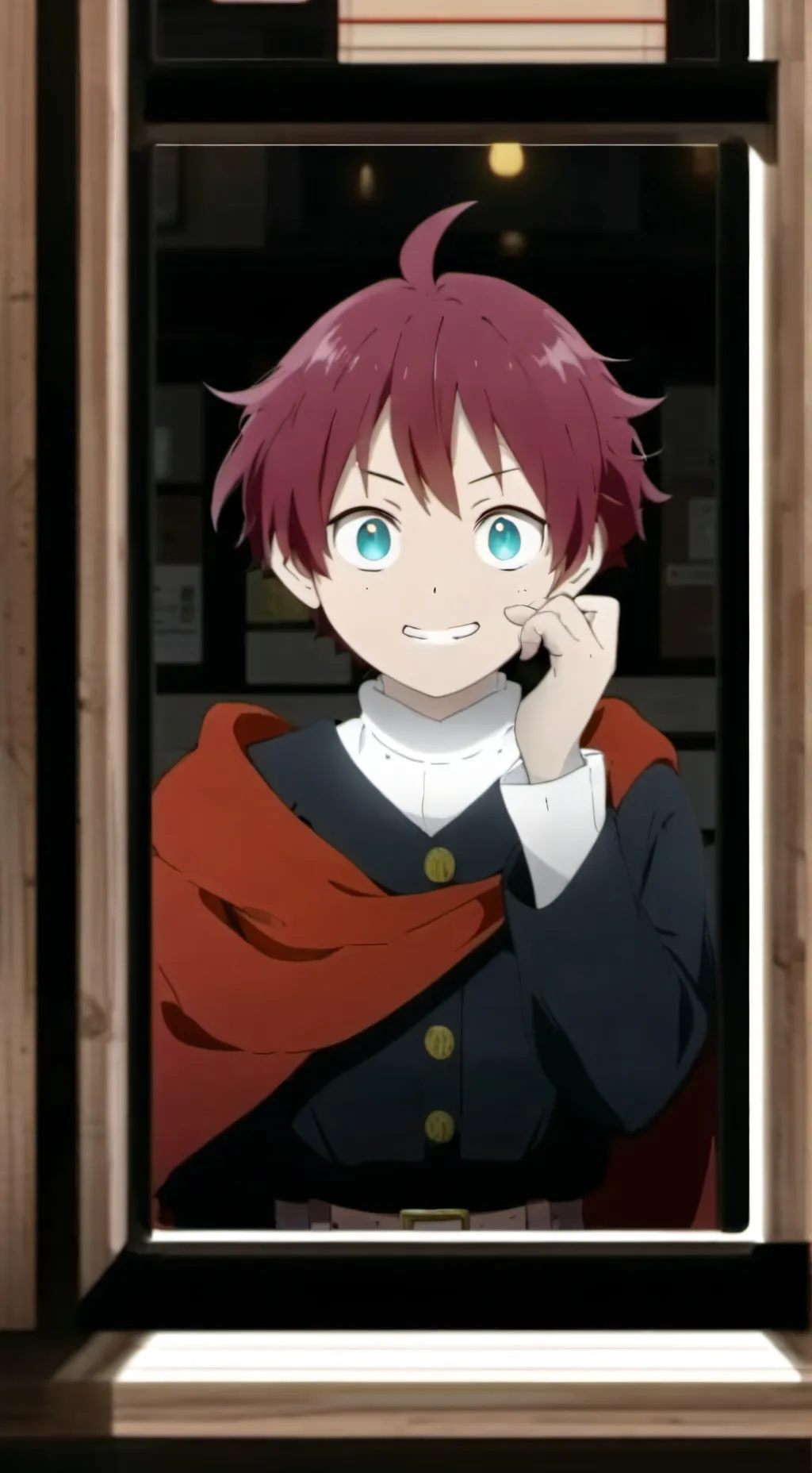 ai character: past toya todoroki background