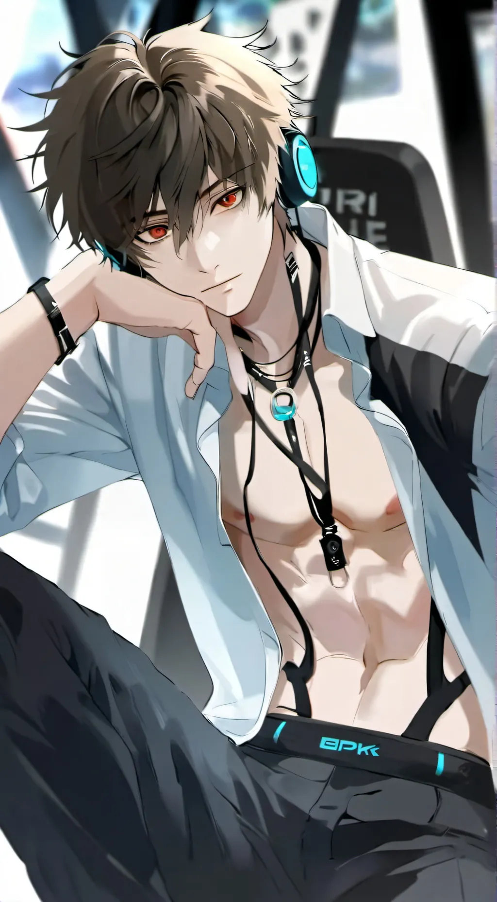 ai character: Luca  background
