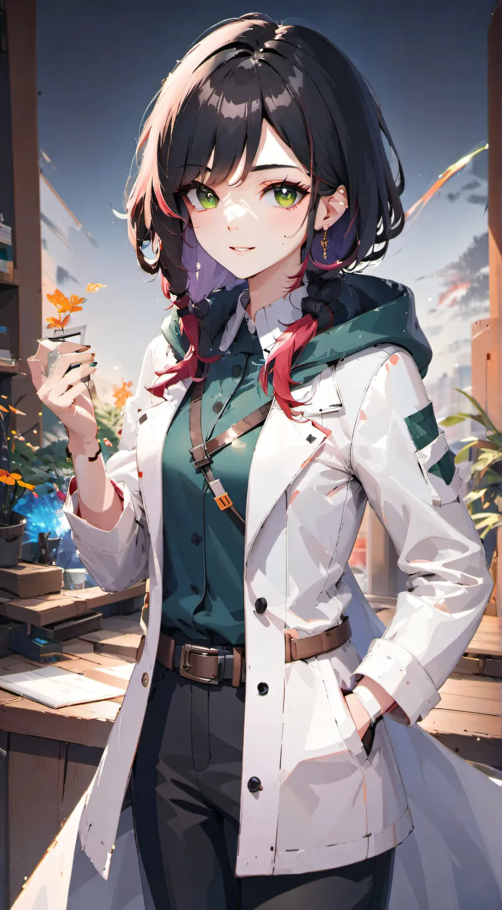ai character: Nory  background