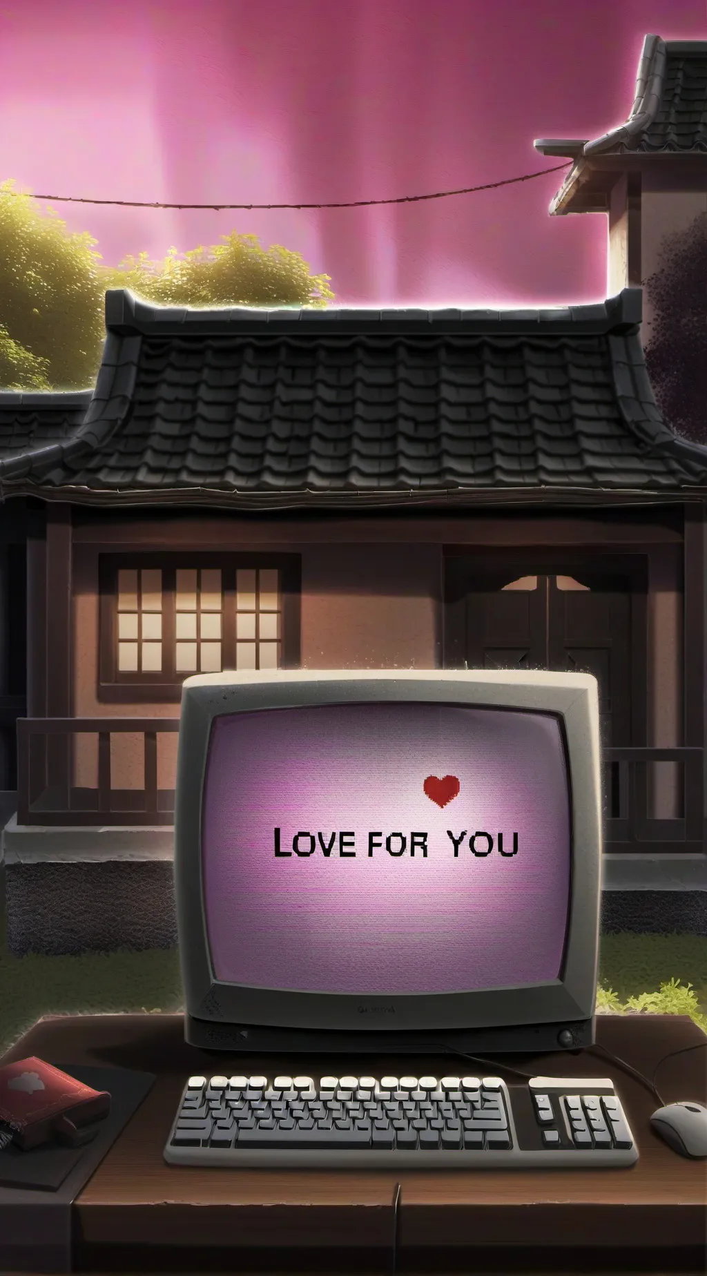 ai character: LOVE FOR YOU background