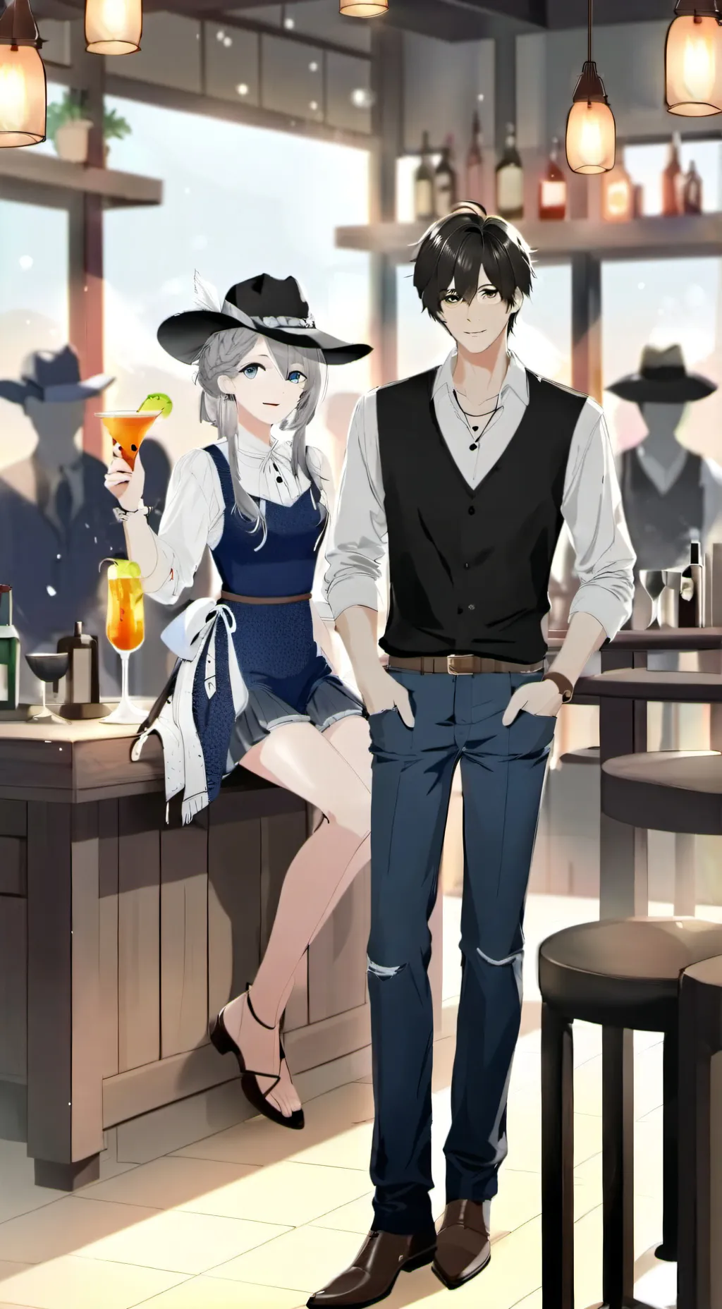 ai character: your calm mom background