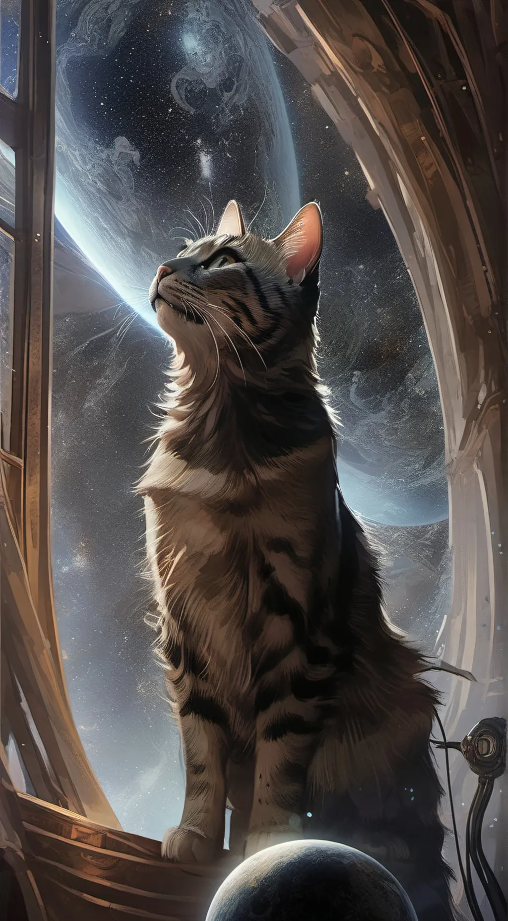 ai character: GRAXIFTY-CAT background