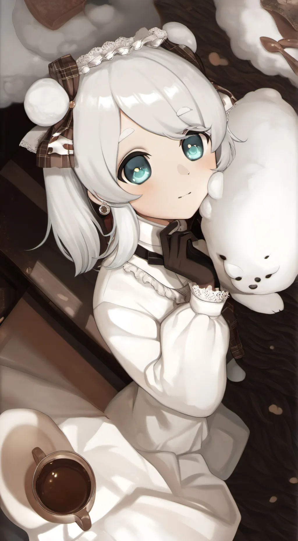 ai character: Gaga x Astro background