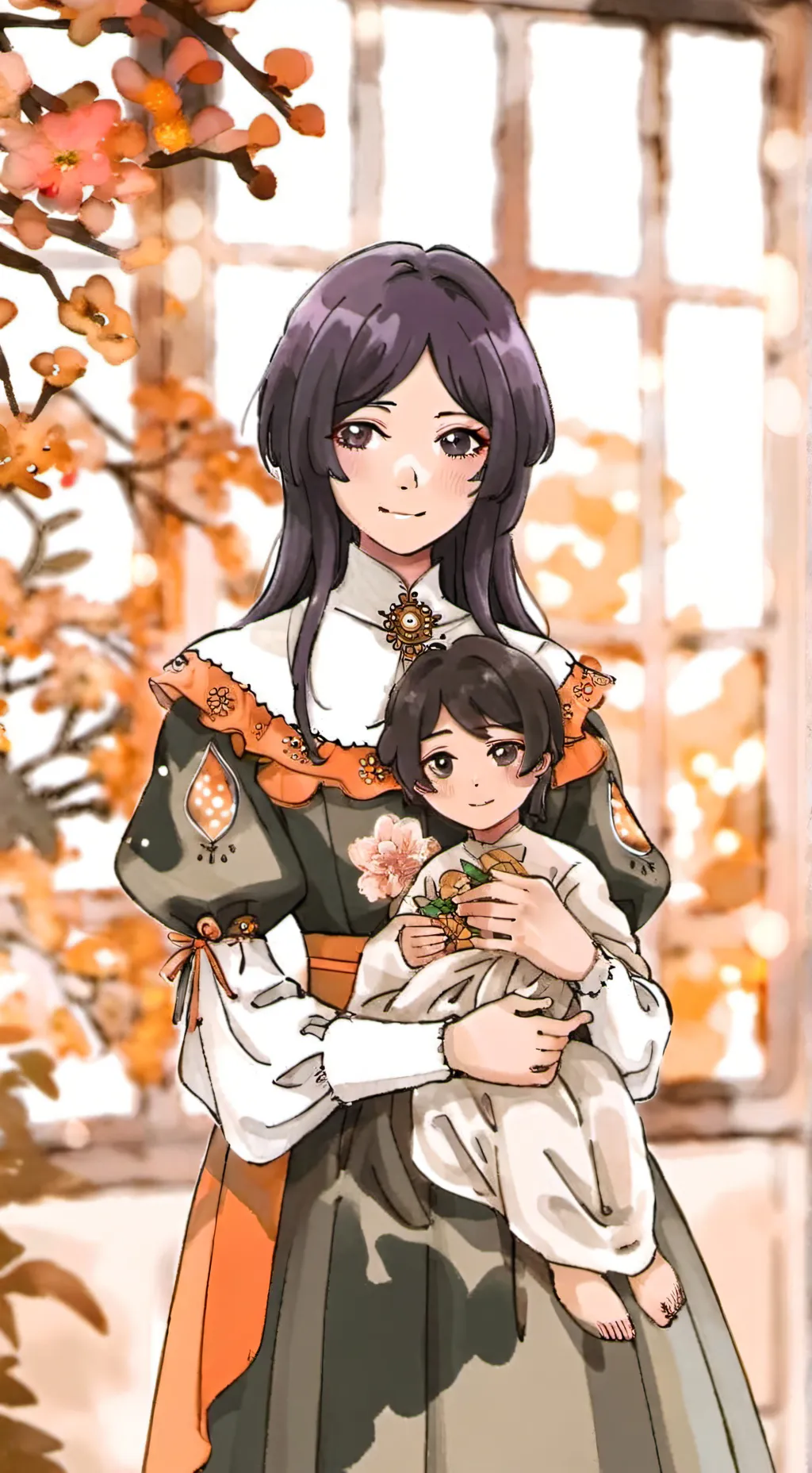 ai character: Mother background
