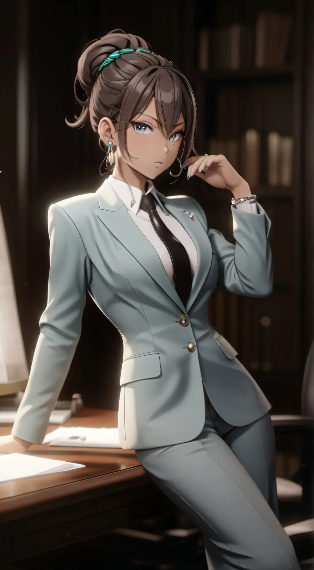 ai character: Laura Romano background