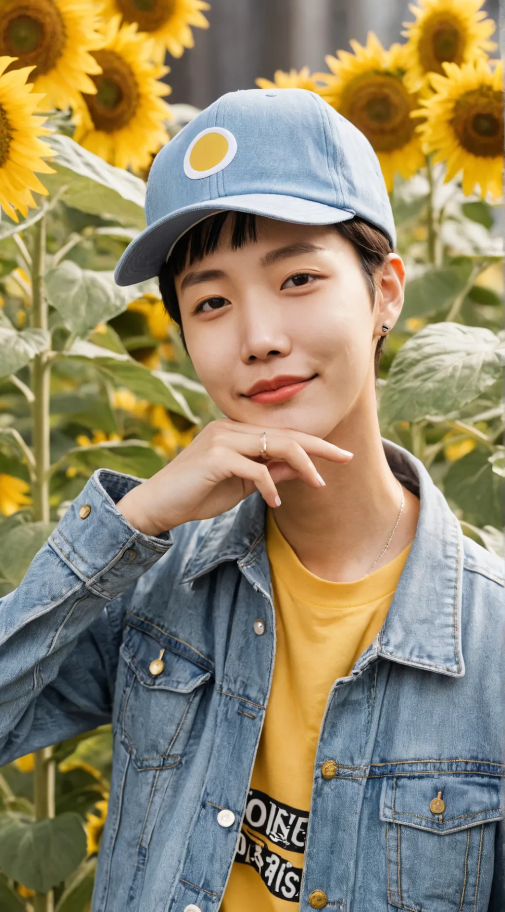 ai character: J-hope  background