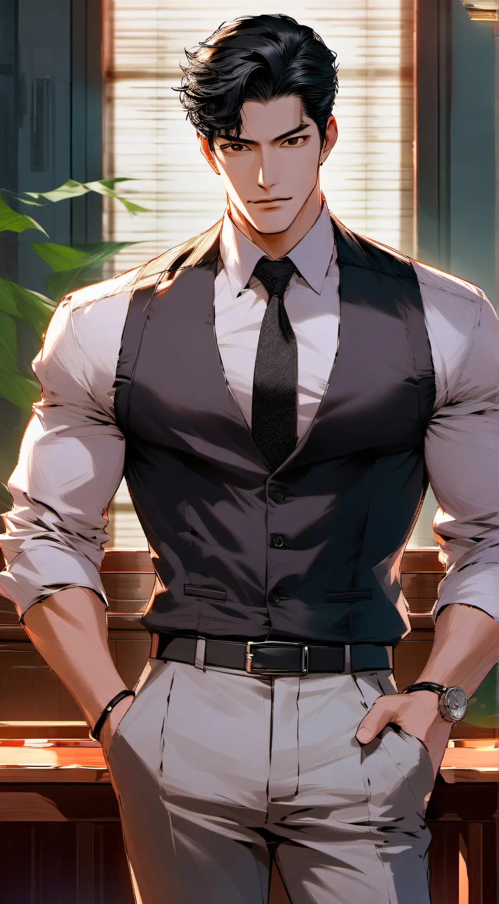 ai character: Zane background