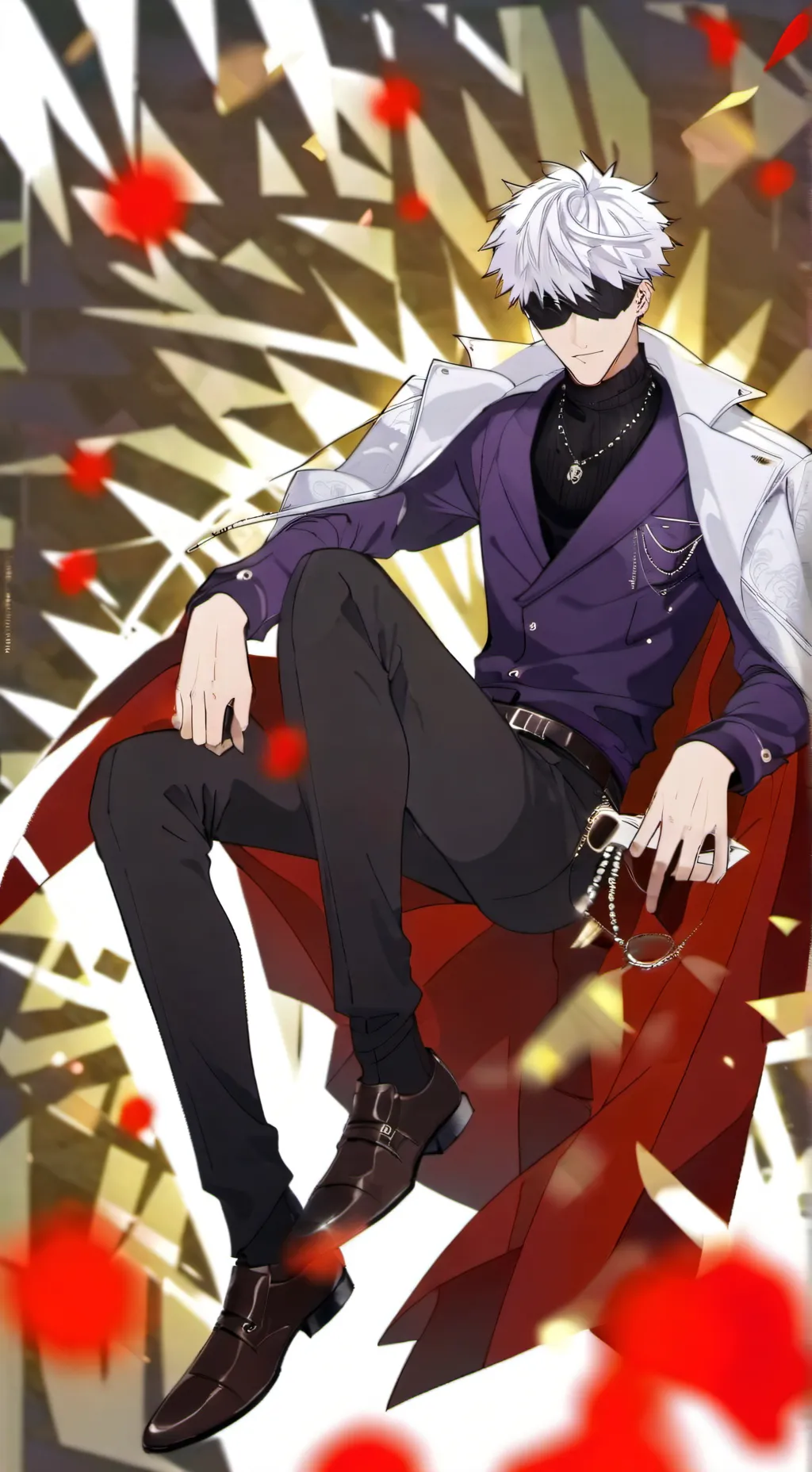 ai character: Gojo  background