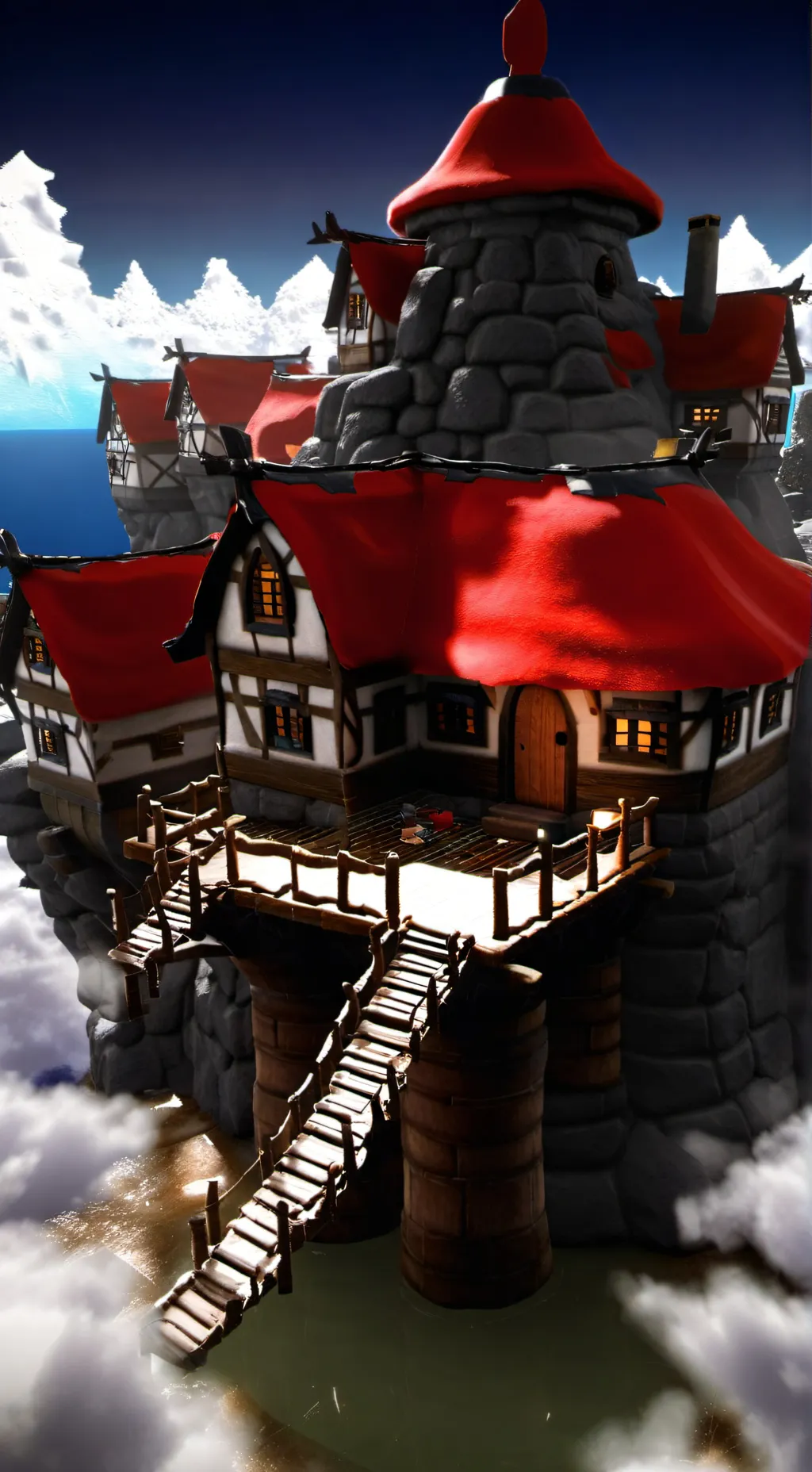 ai character: skyloft background