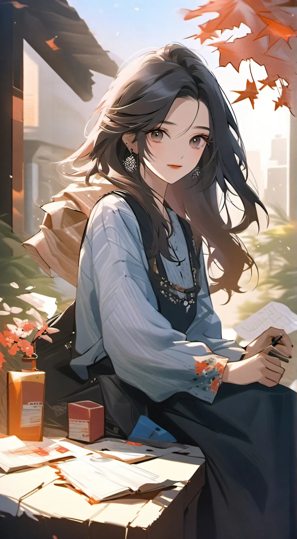 ai character: ashly background