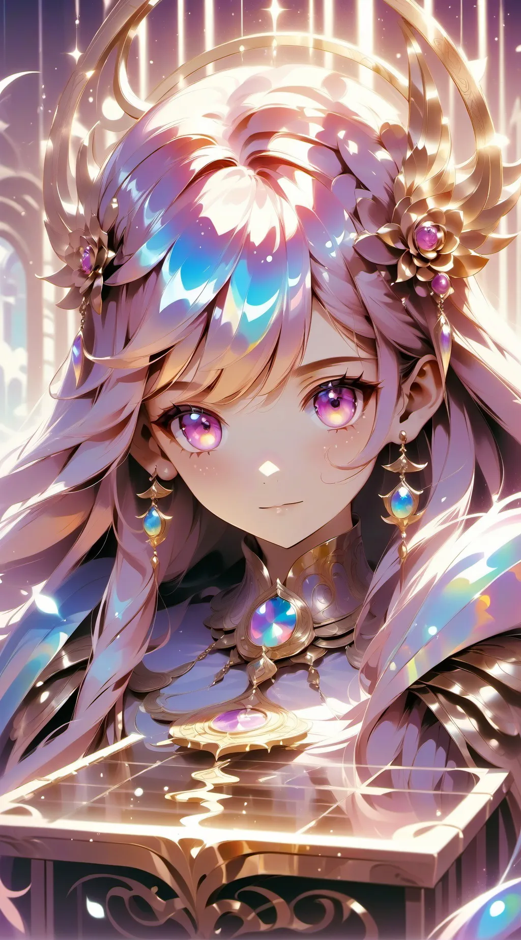 ai character: Melanie background