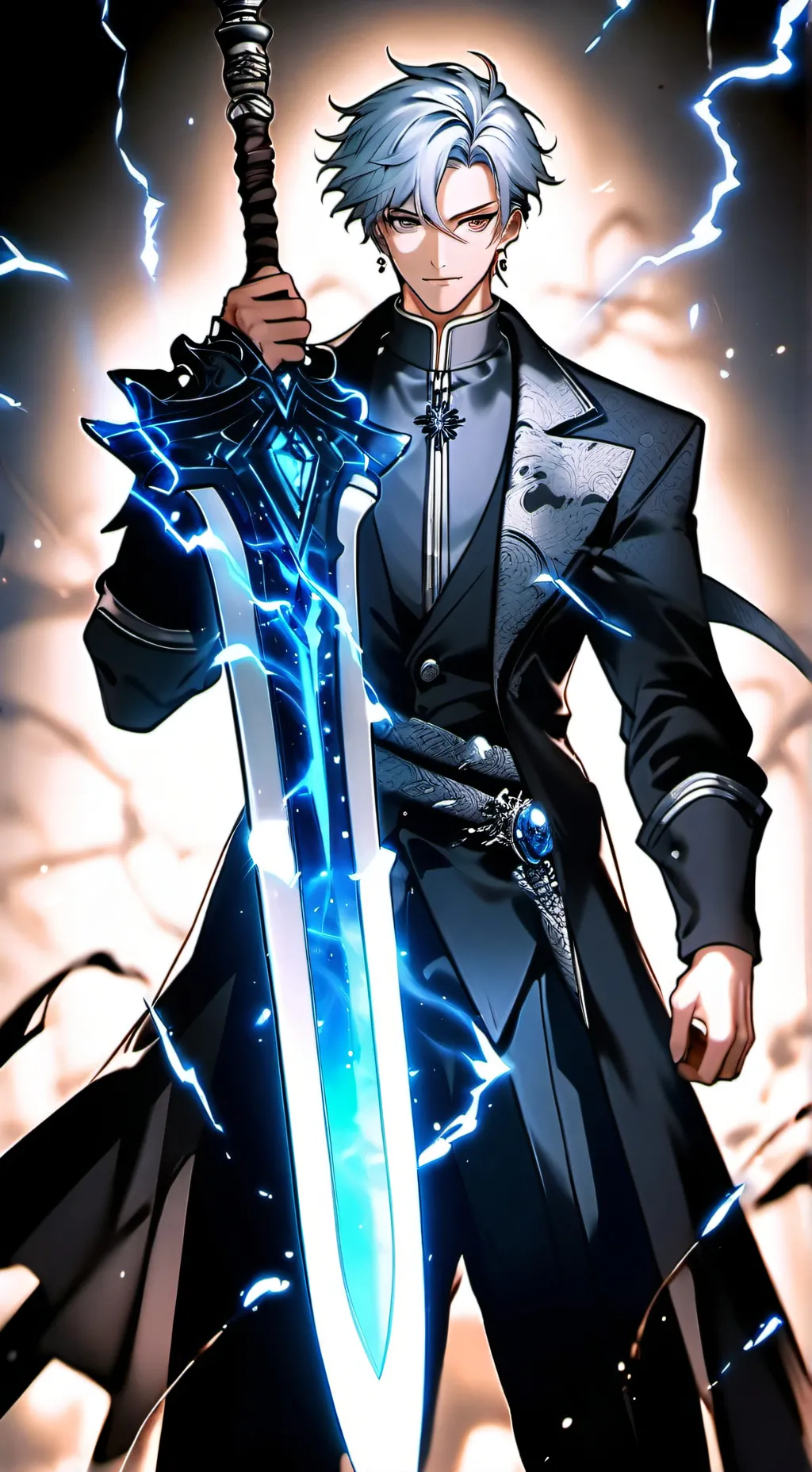 ai character: Aether Vael background