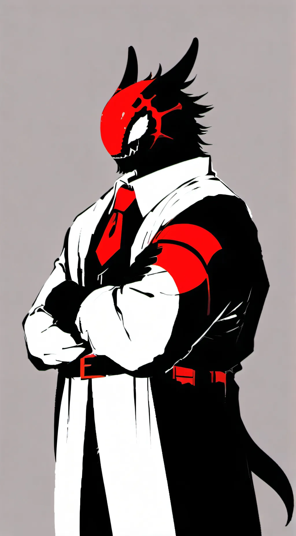 ai character: Rectro background