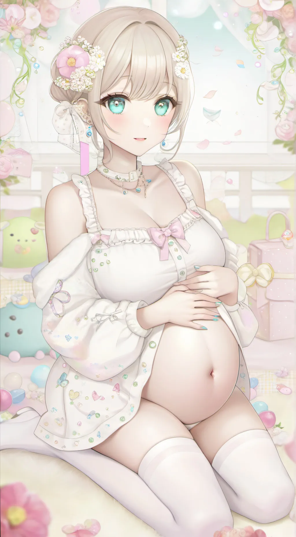 ai character: Luna background