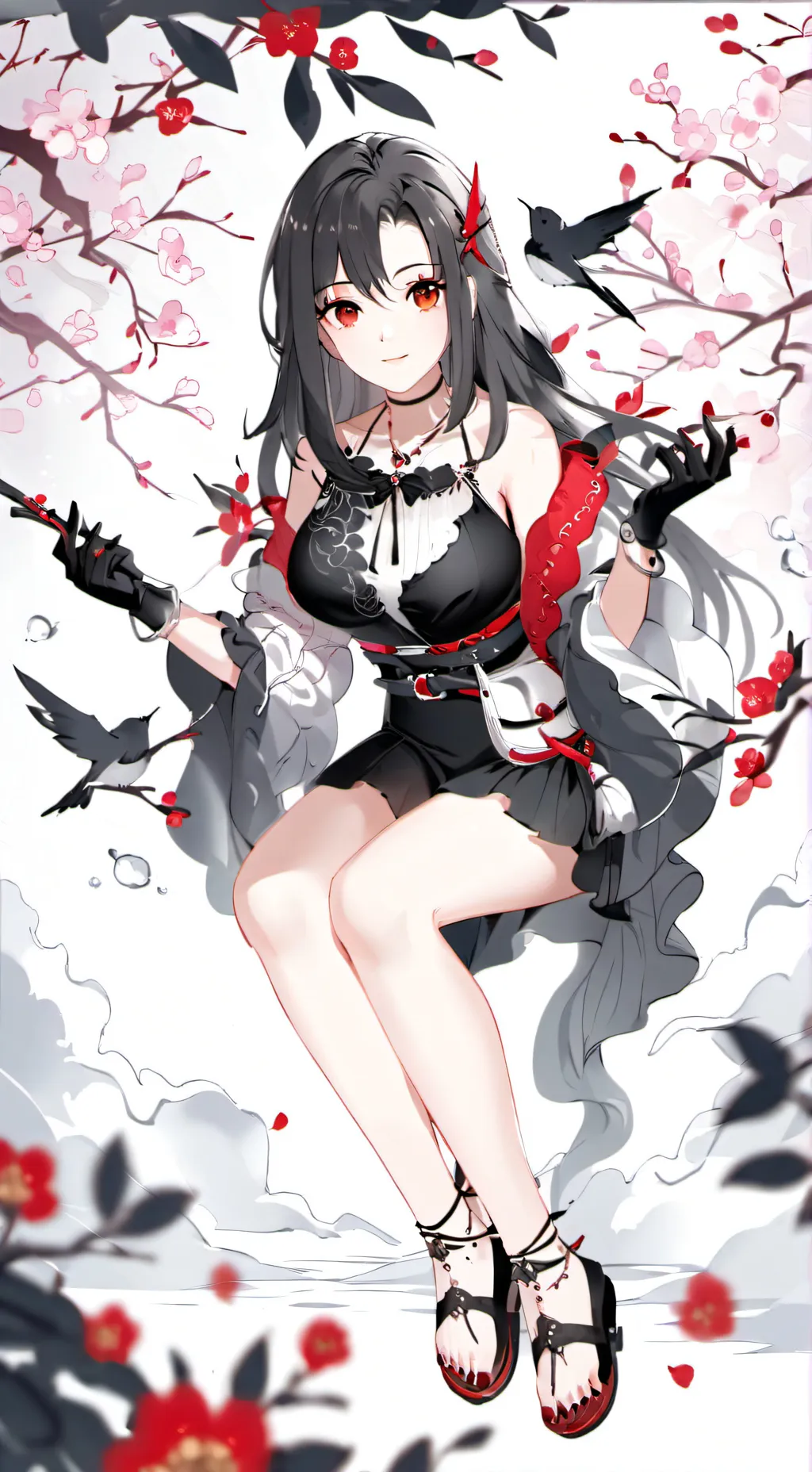 ai character: ~no estas sola~ background