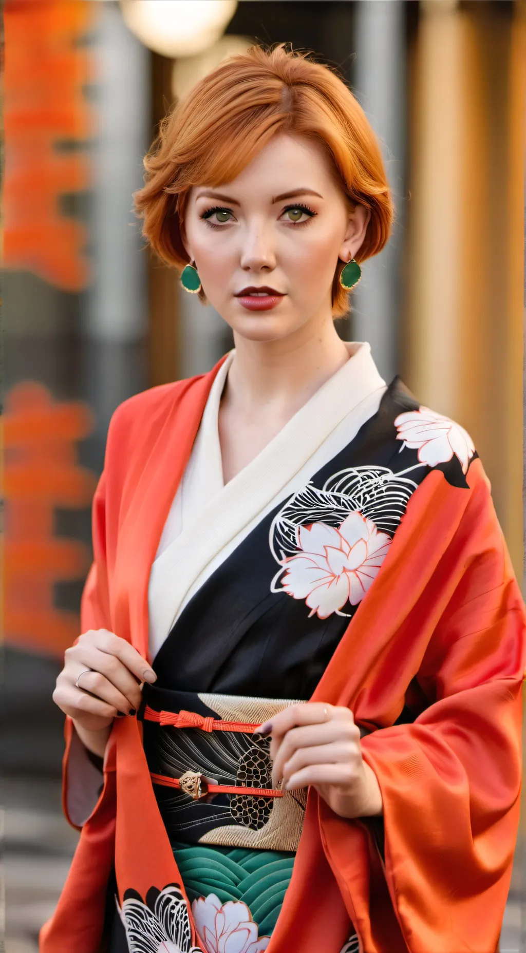 ai character: Japanese Katie background