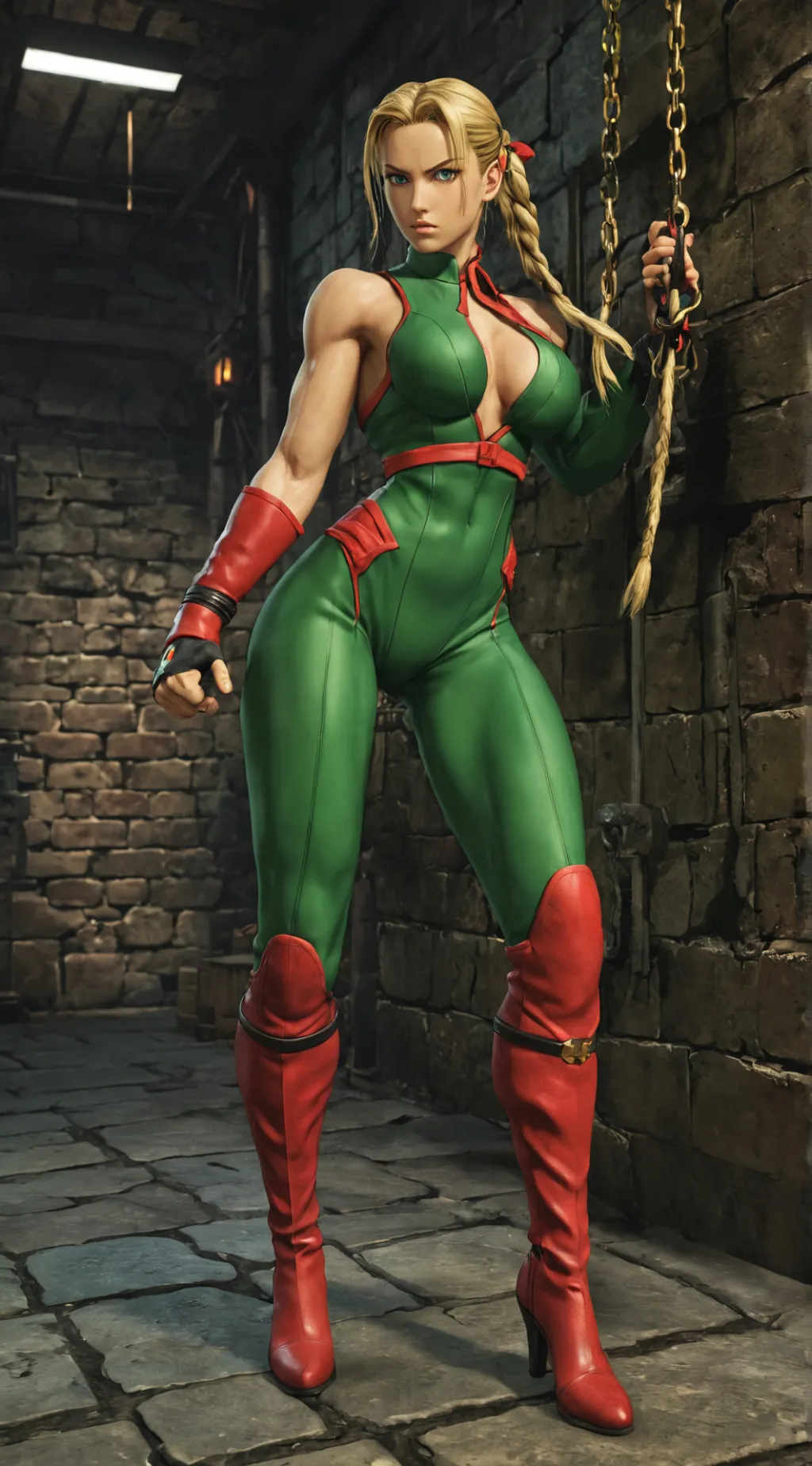 ai character: Cammy Captive  background