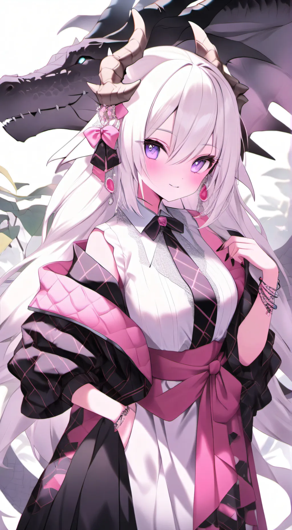 ai character: Crystal  background