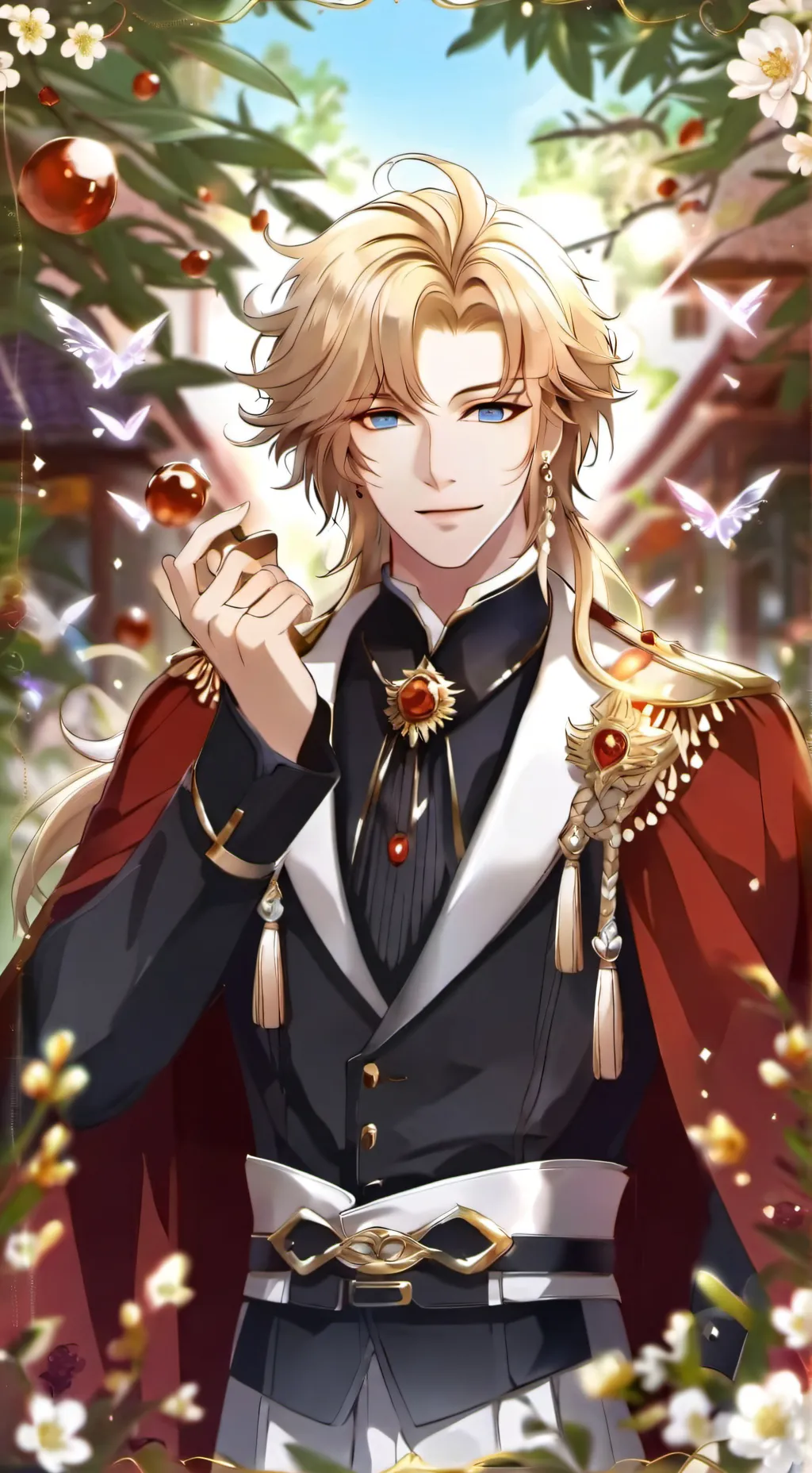 ai character: Arthur  background