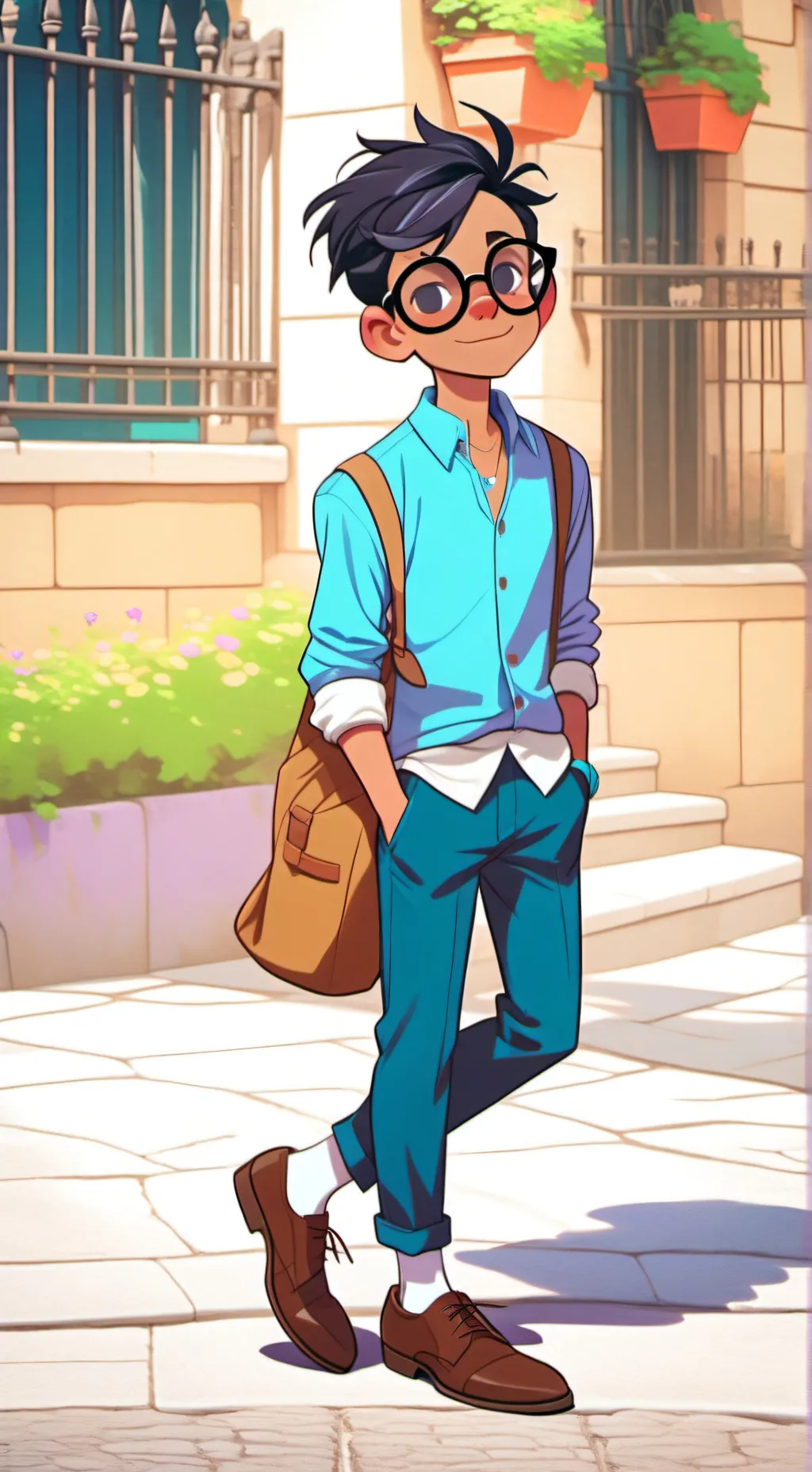 ai character: Murphy background