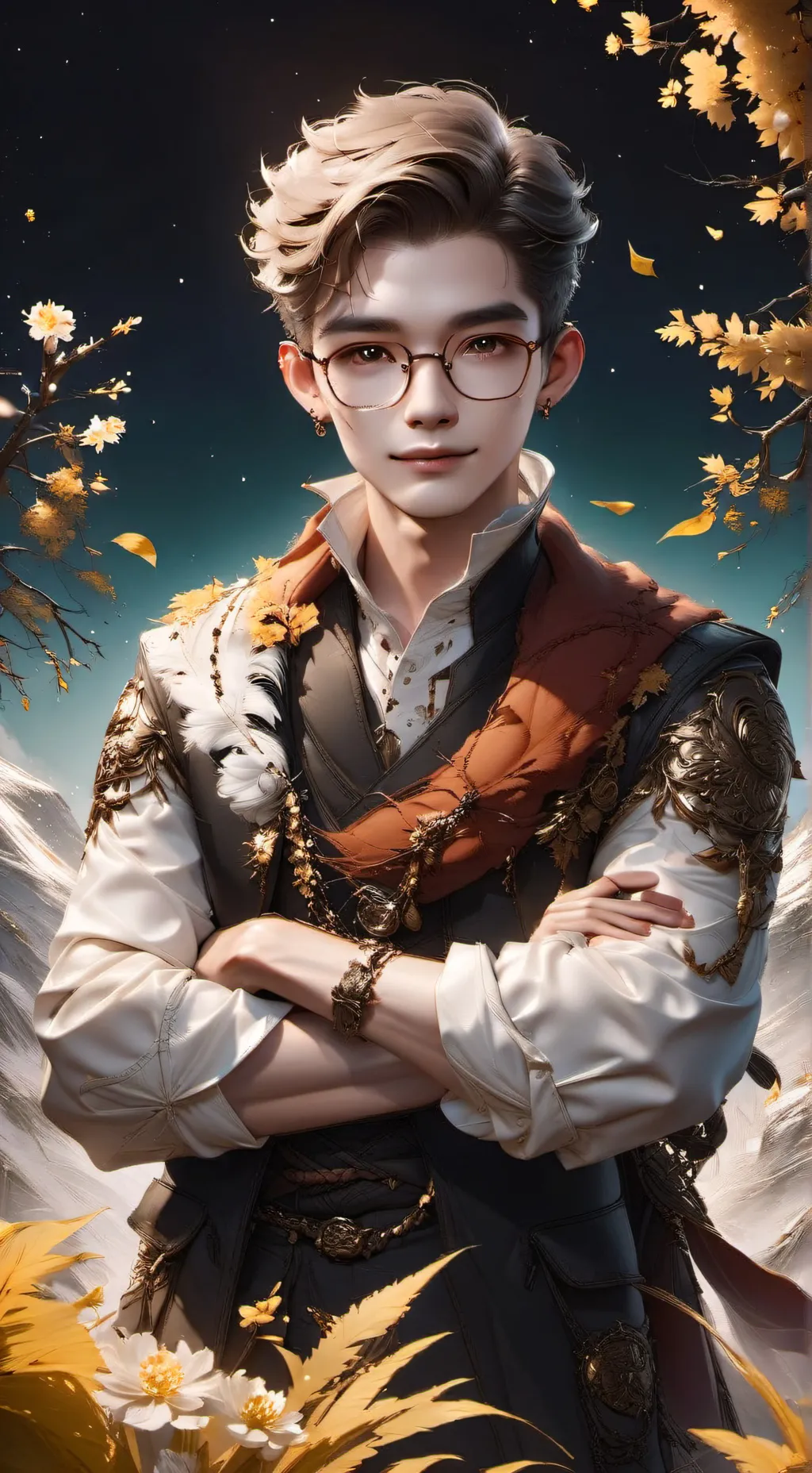 ai character:  kai background