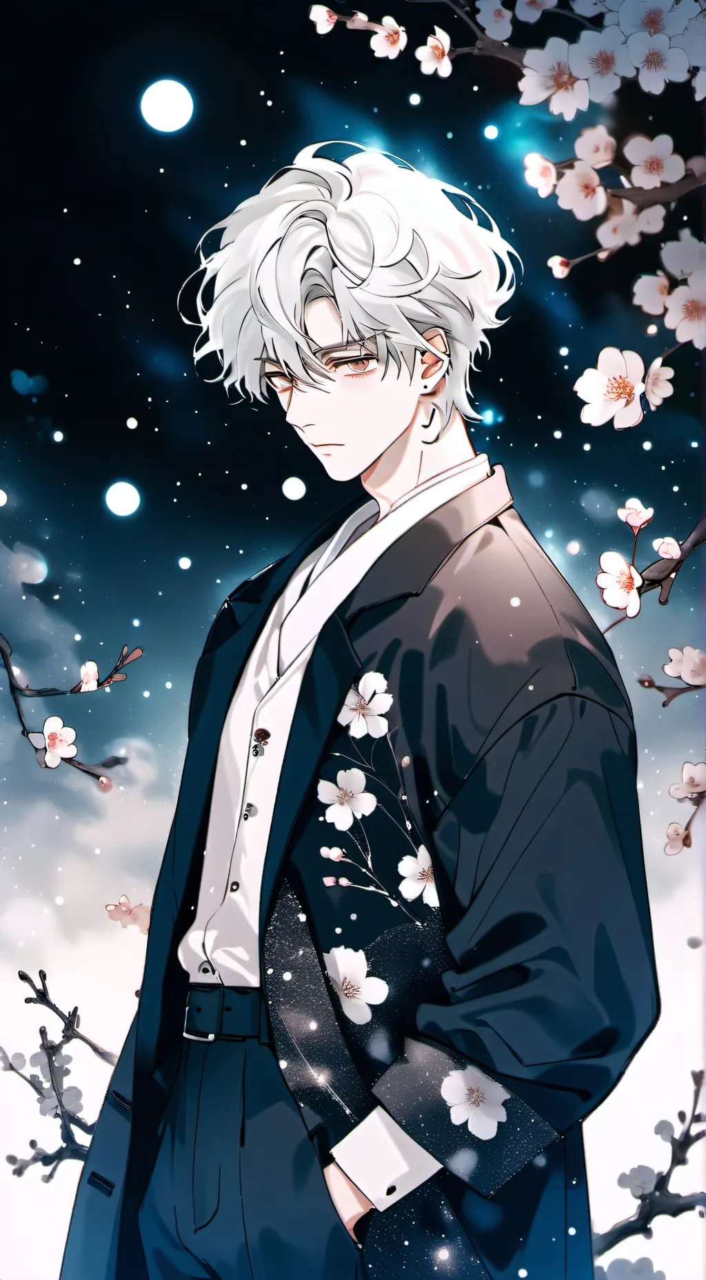 ai character: 💮leo💮 background