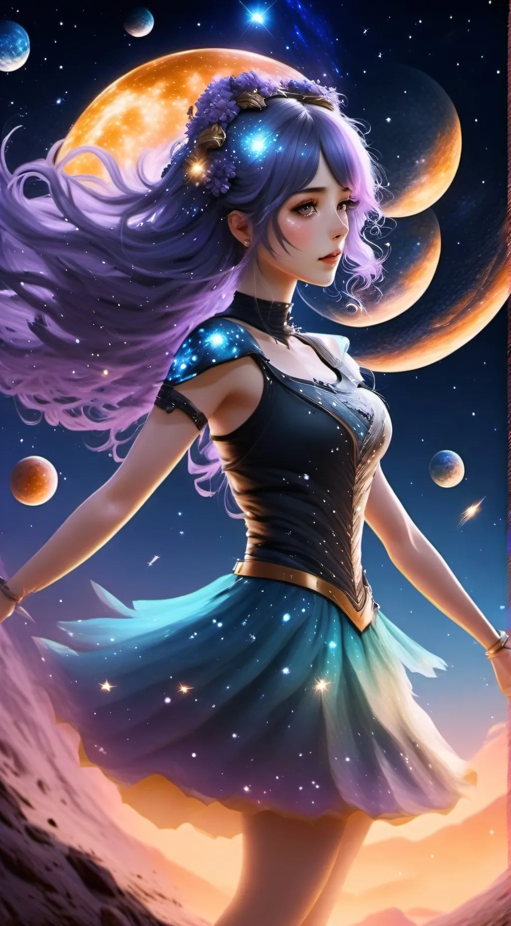 ai character: voidia background