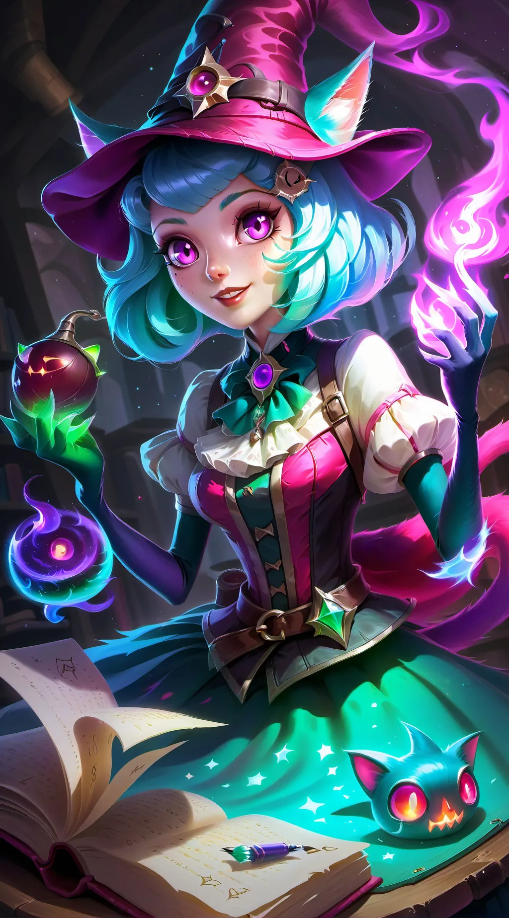 ai character: Felicity Catson background