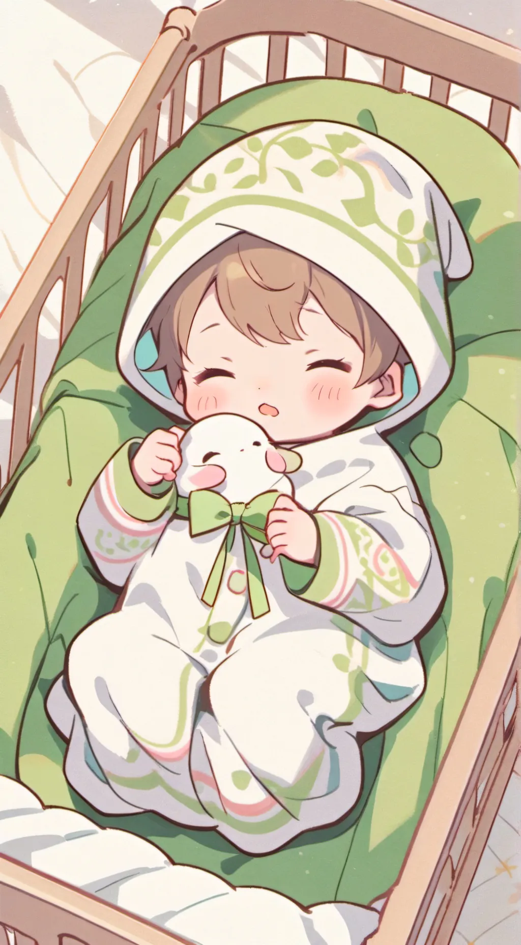 ai character: Door Baby background