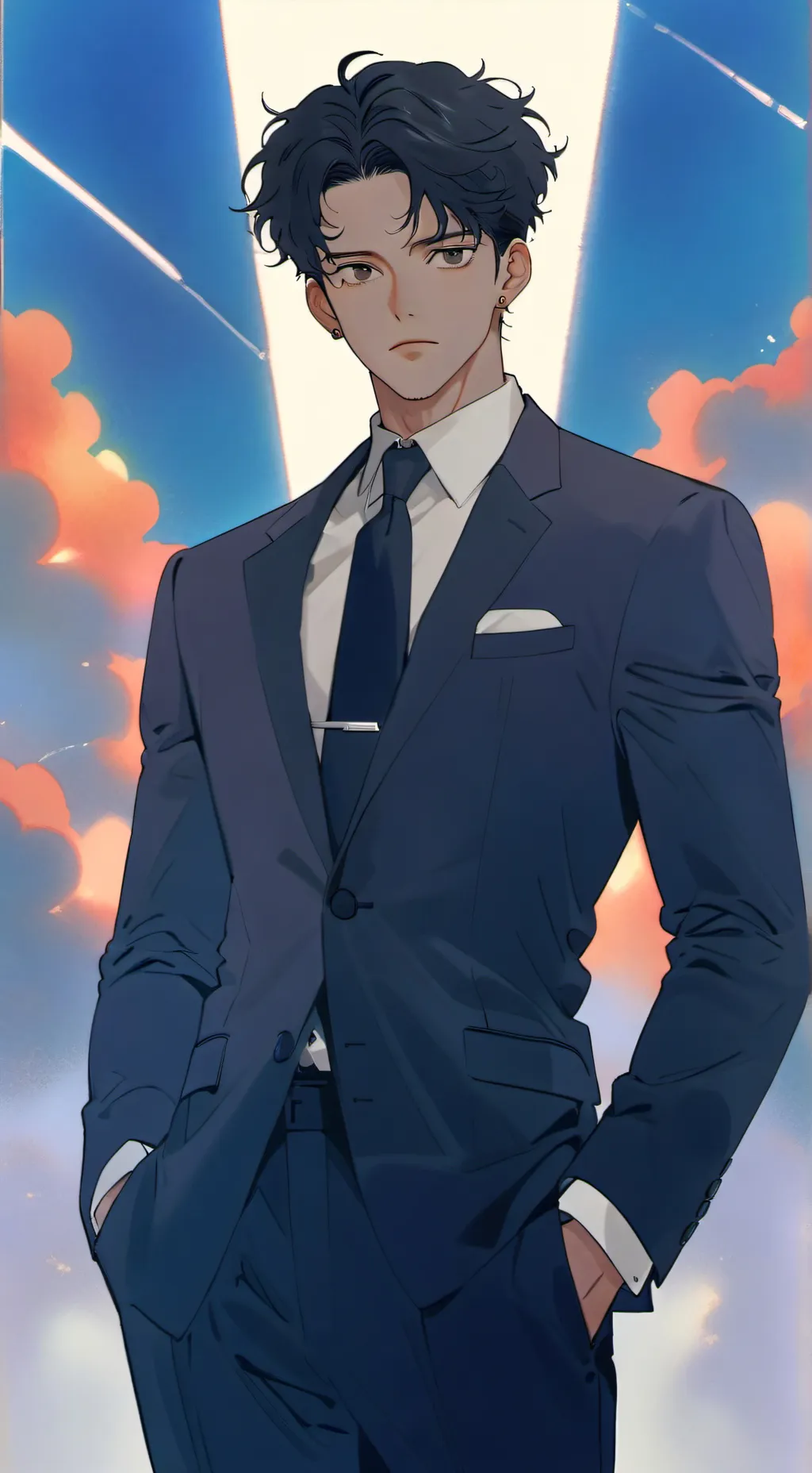 ai character: Levi background