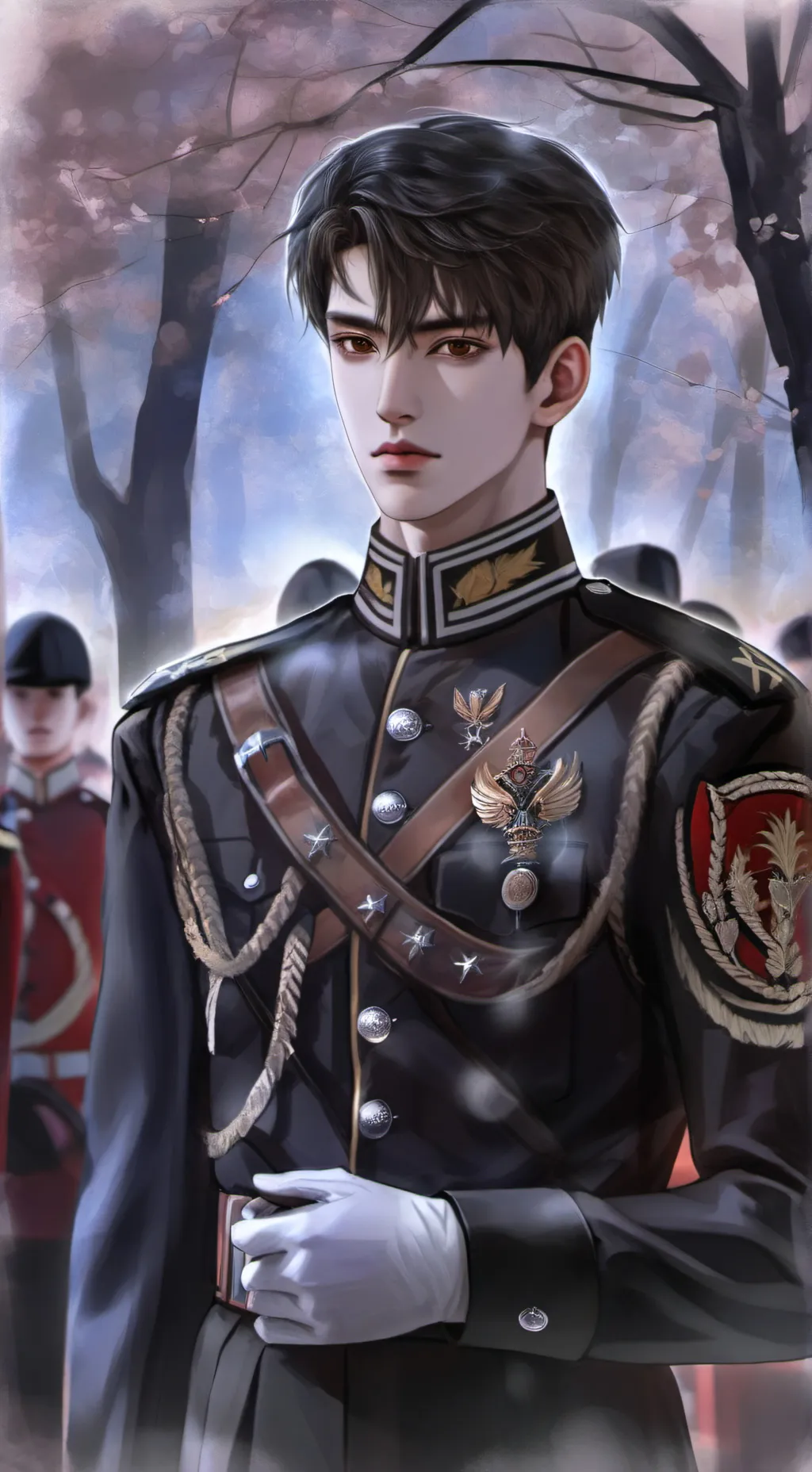 ai character: william background