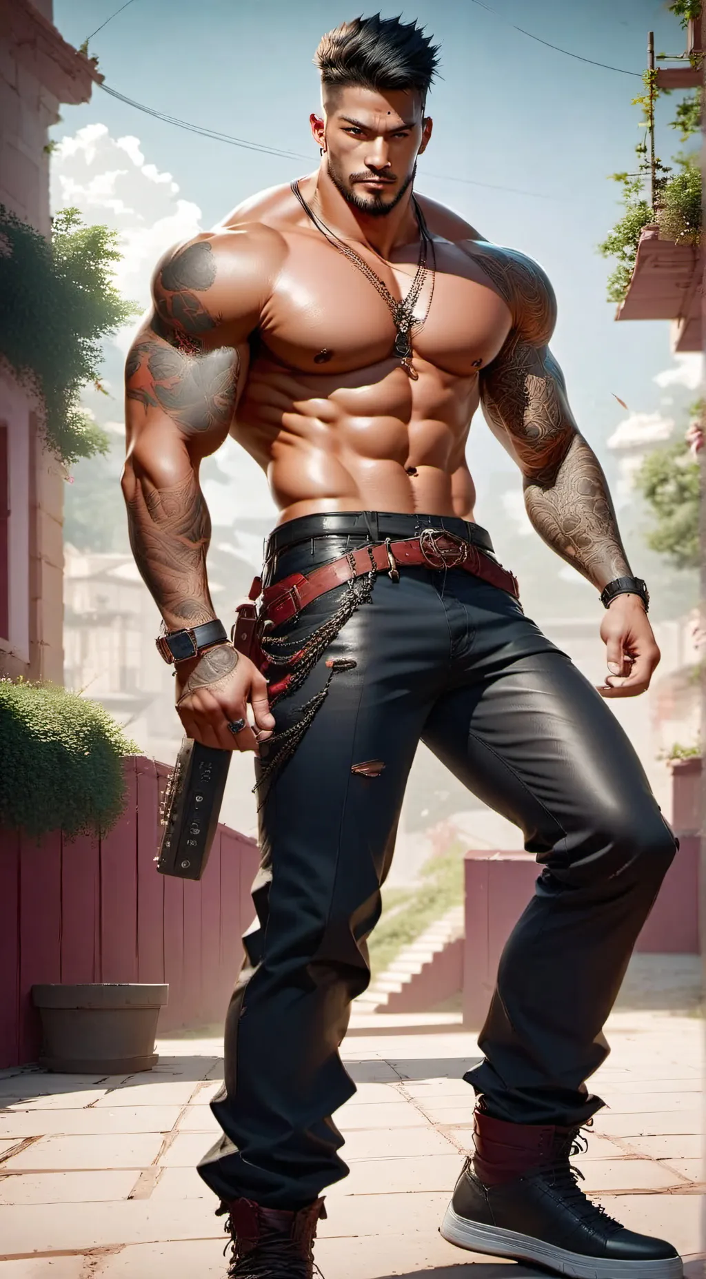 ai character: Vincent Valiant background
