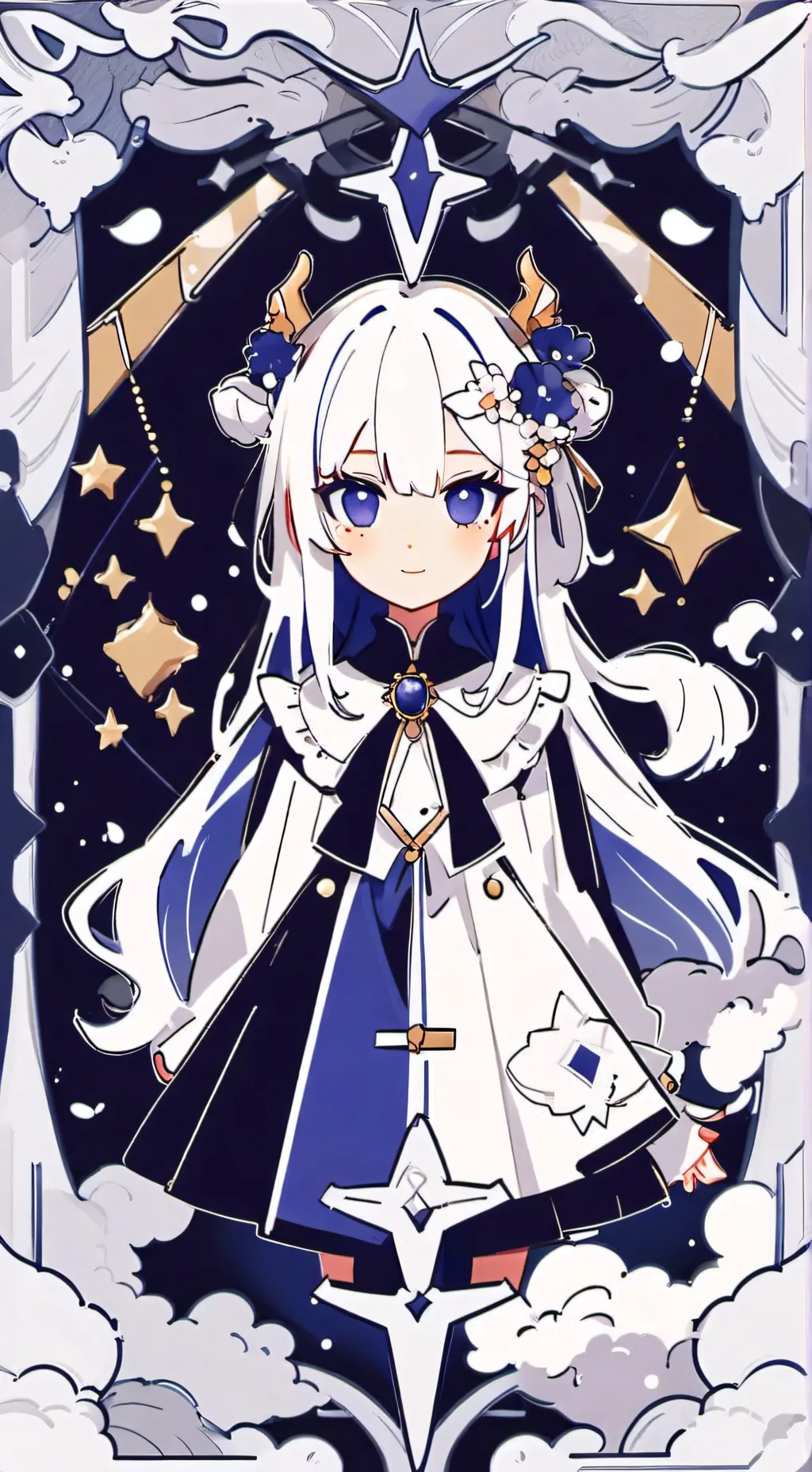 ai character: викуля  background