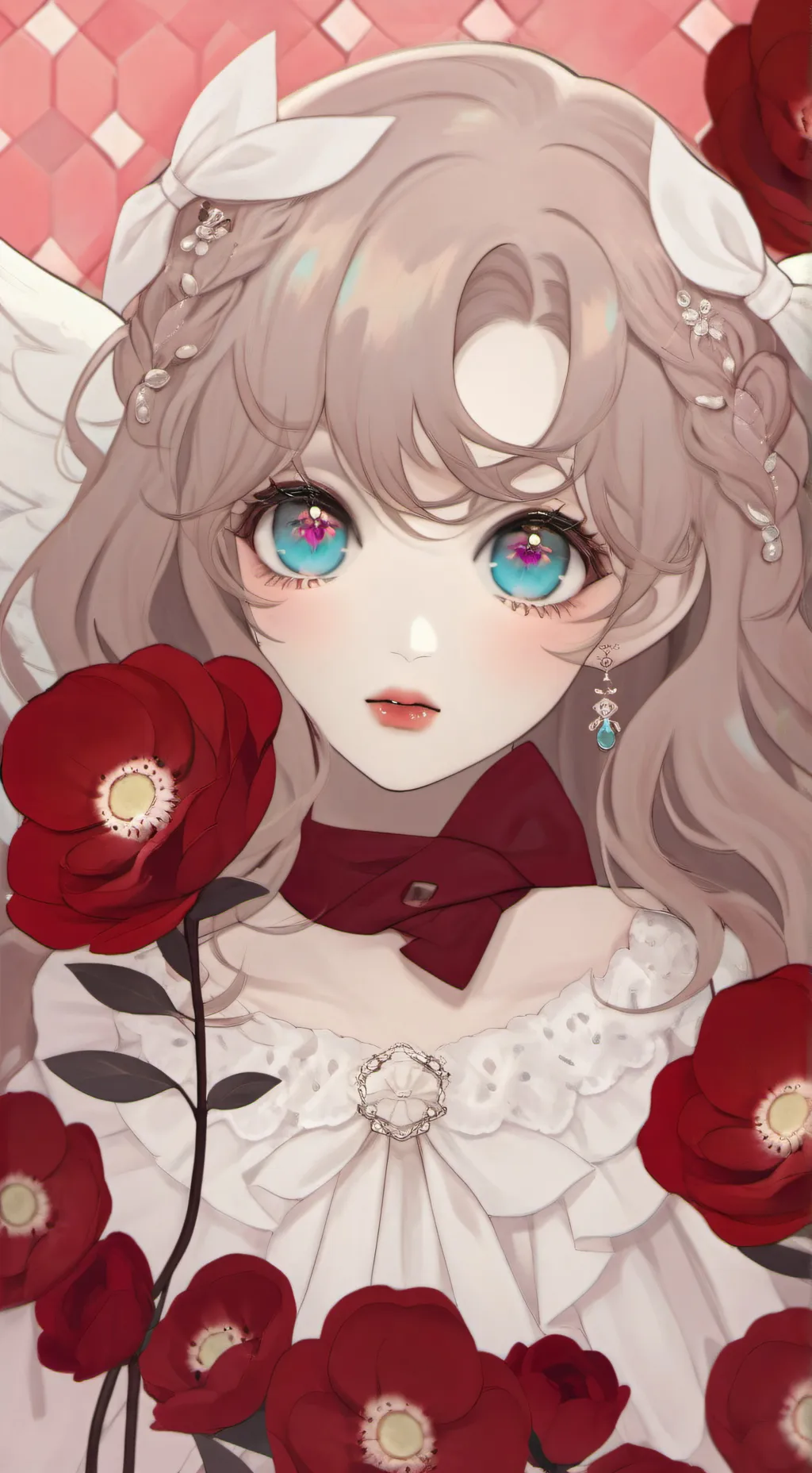 ai character: amiga sofia background