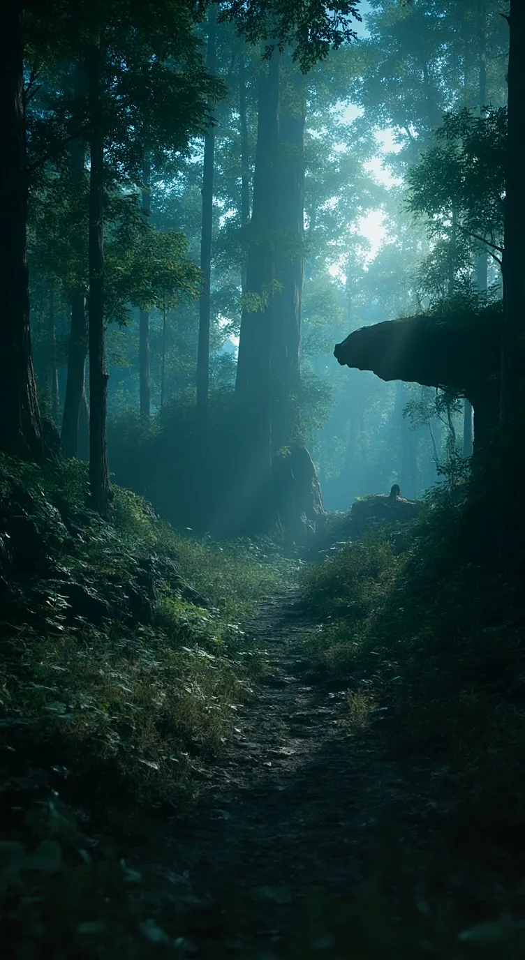 ai character: Assassin forest background