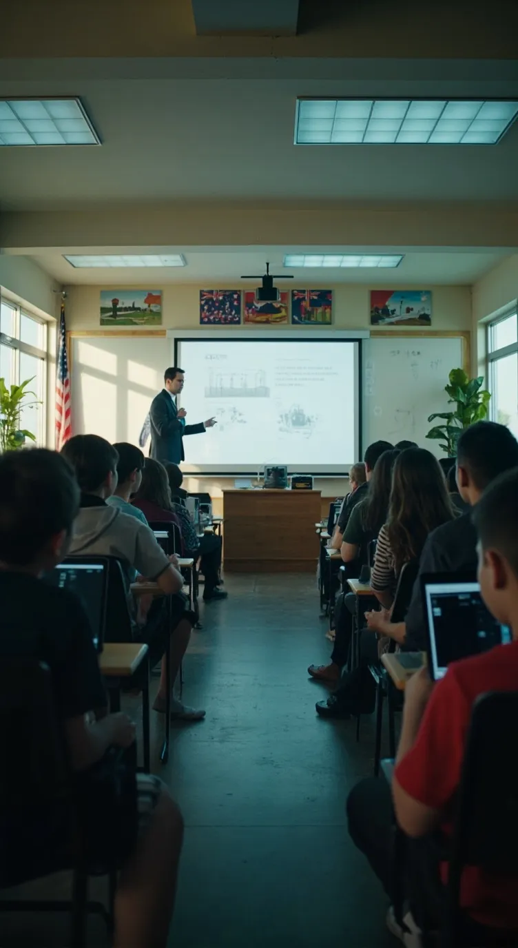 ai character: your School background