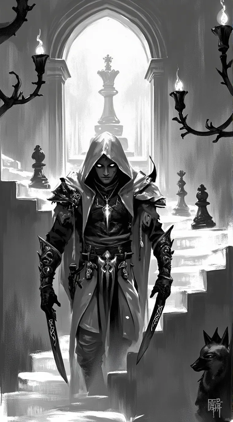 ai character: Corvus Bishop background