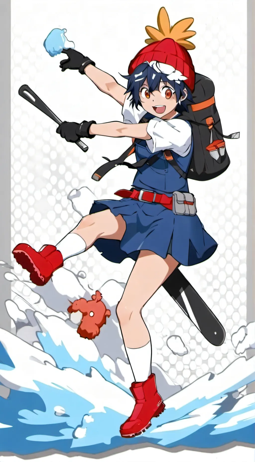 ai character: Fuko undead unluck background