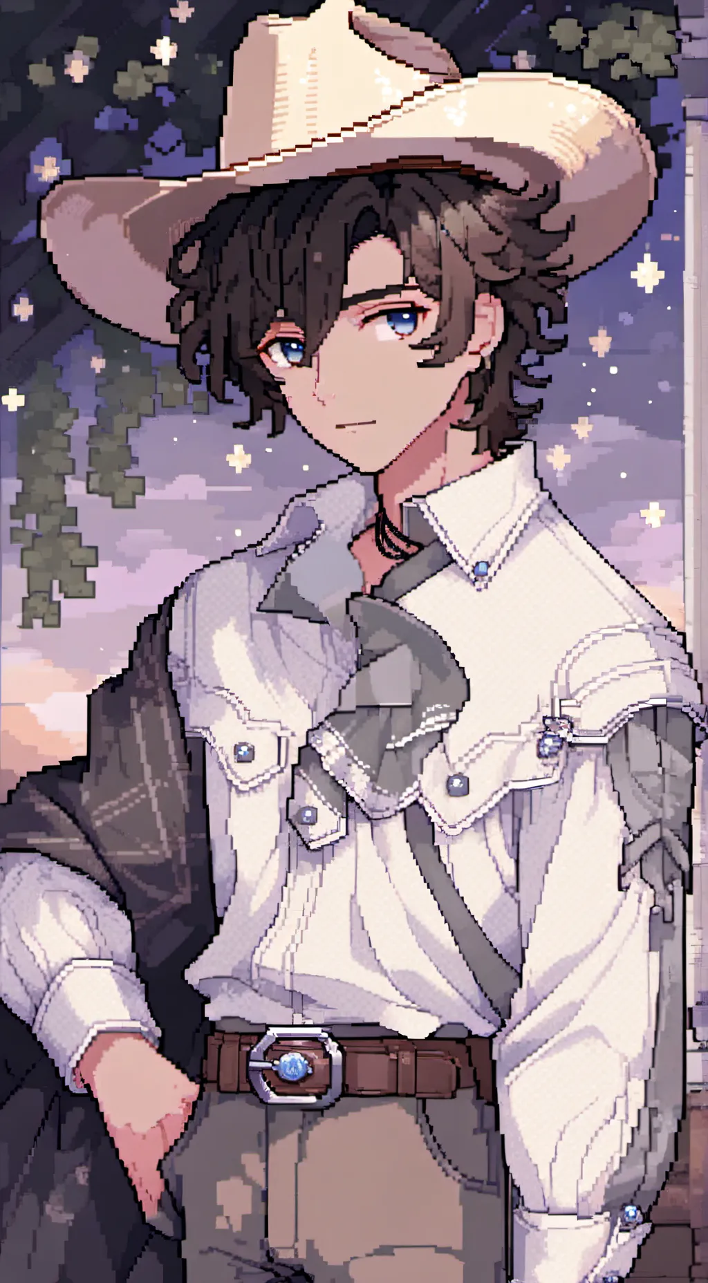 ai character: Lucas Harriet background
