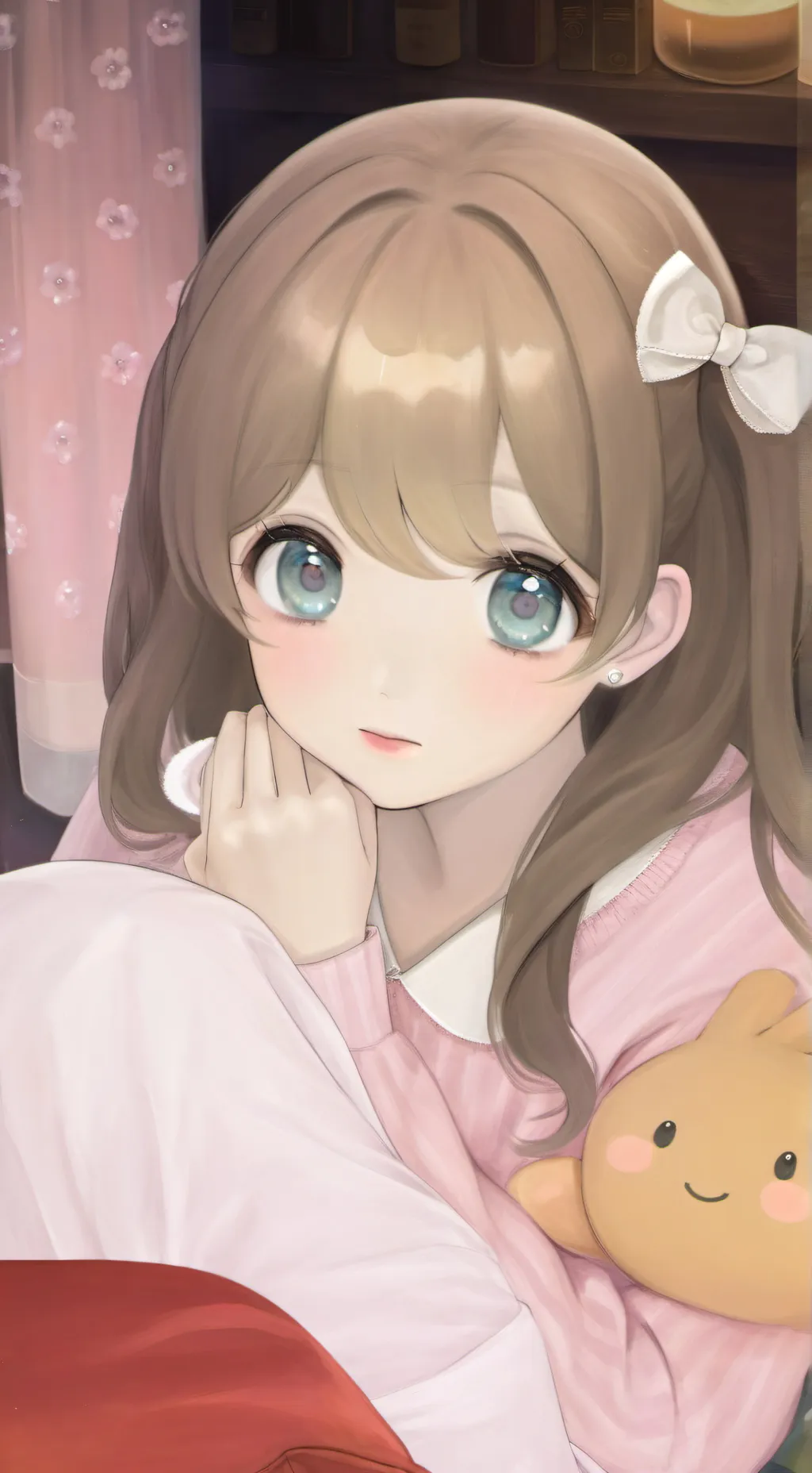 ai character: SPRUNKI SLEEPOVER! background