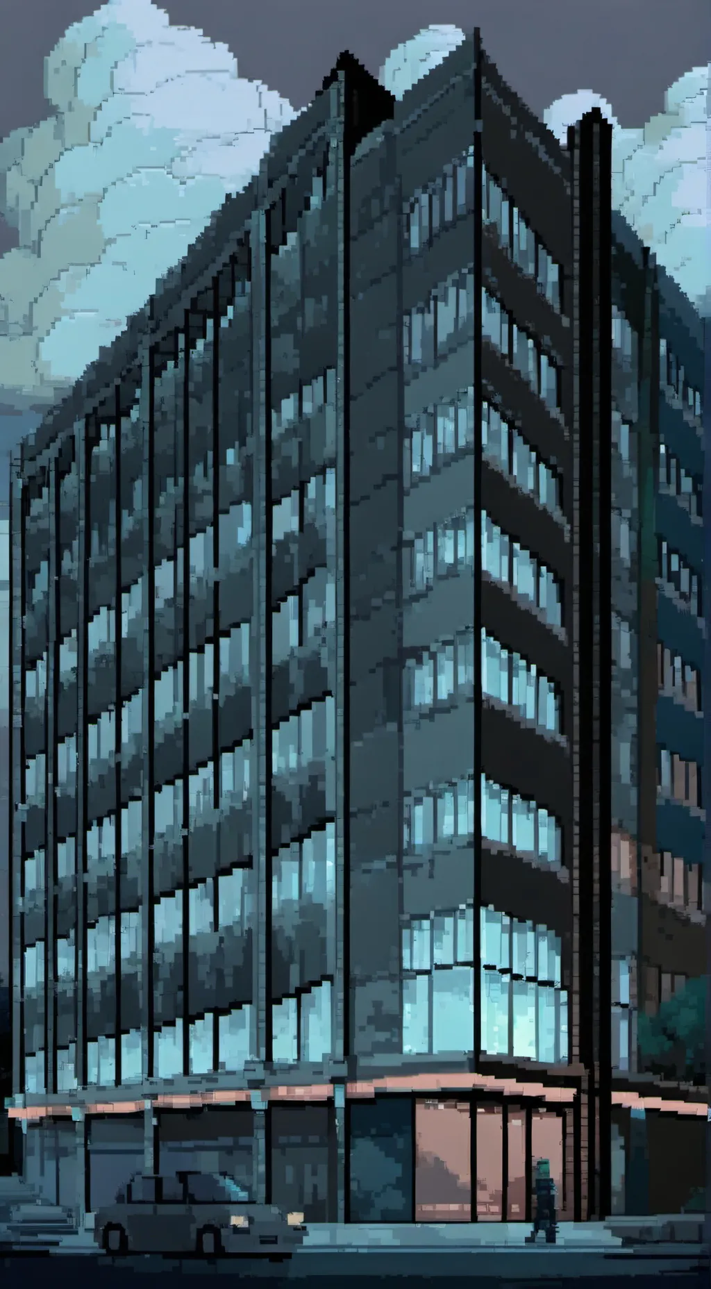 ai character: MHA - zombie AU background