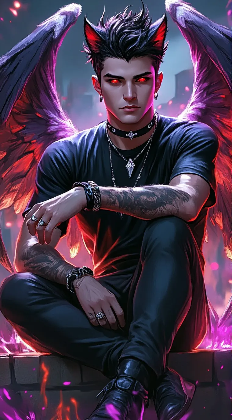 ai character: A Vampires Desire  background