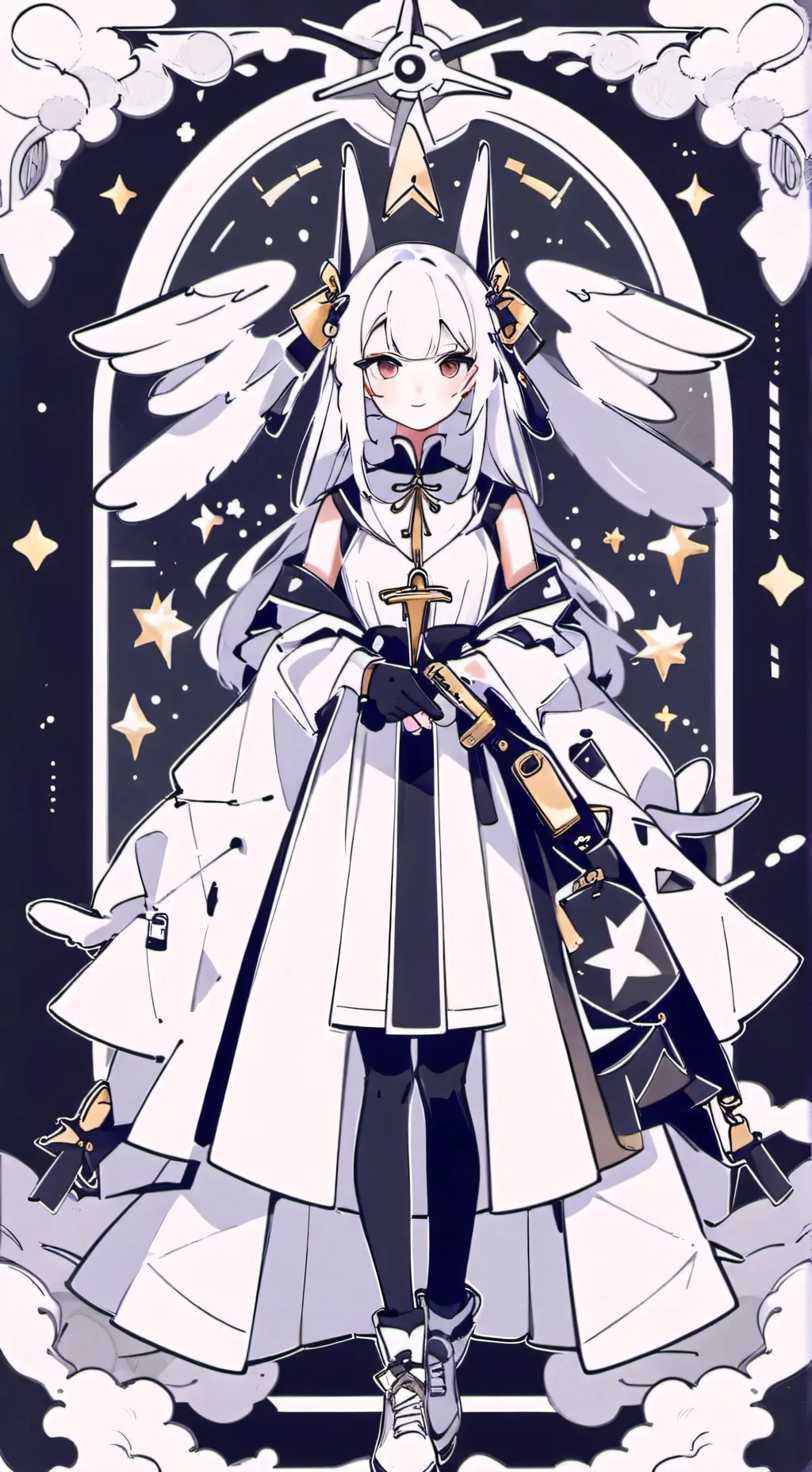 ai character: мама background