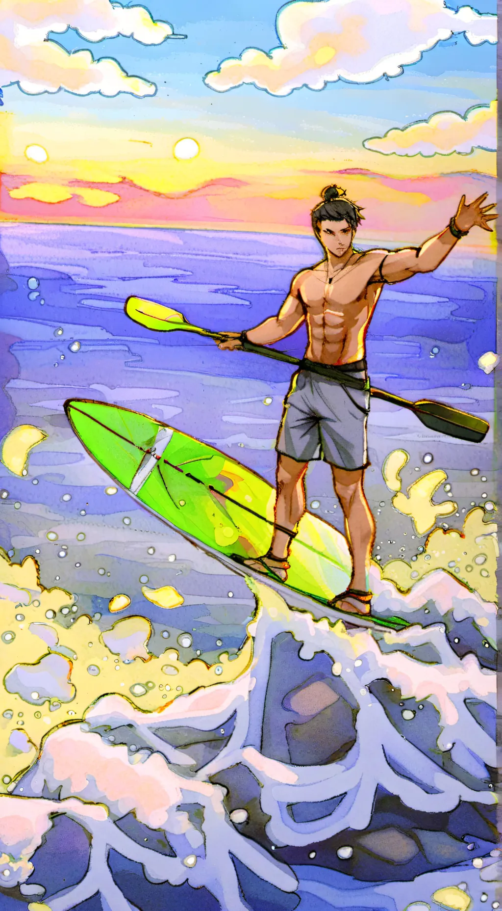 ai character: Jaxton  background